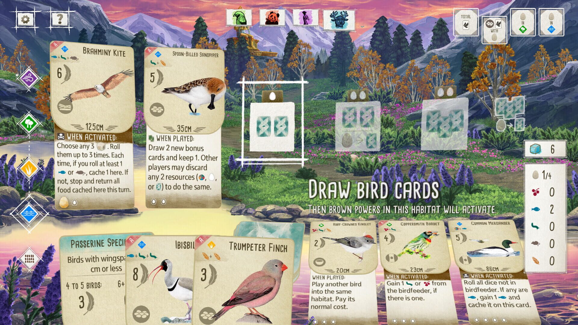 Wingspan: Asia Expansion screenshot