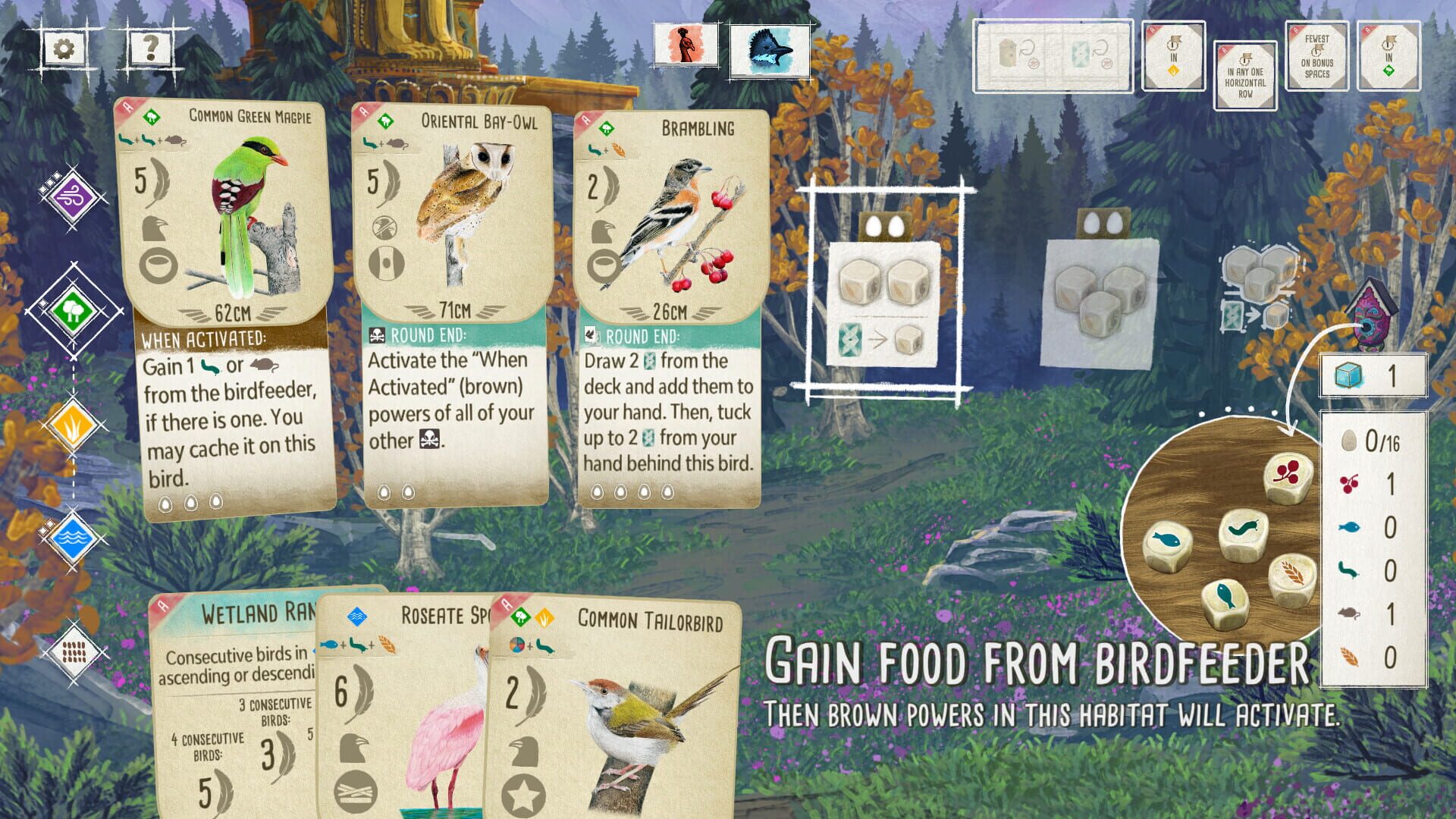 Wingspan: Asia Expansion screenshot