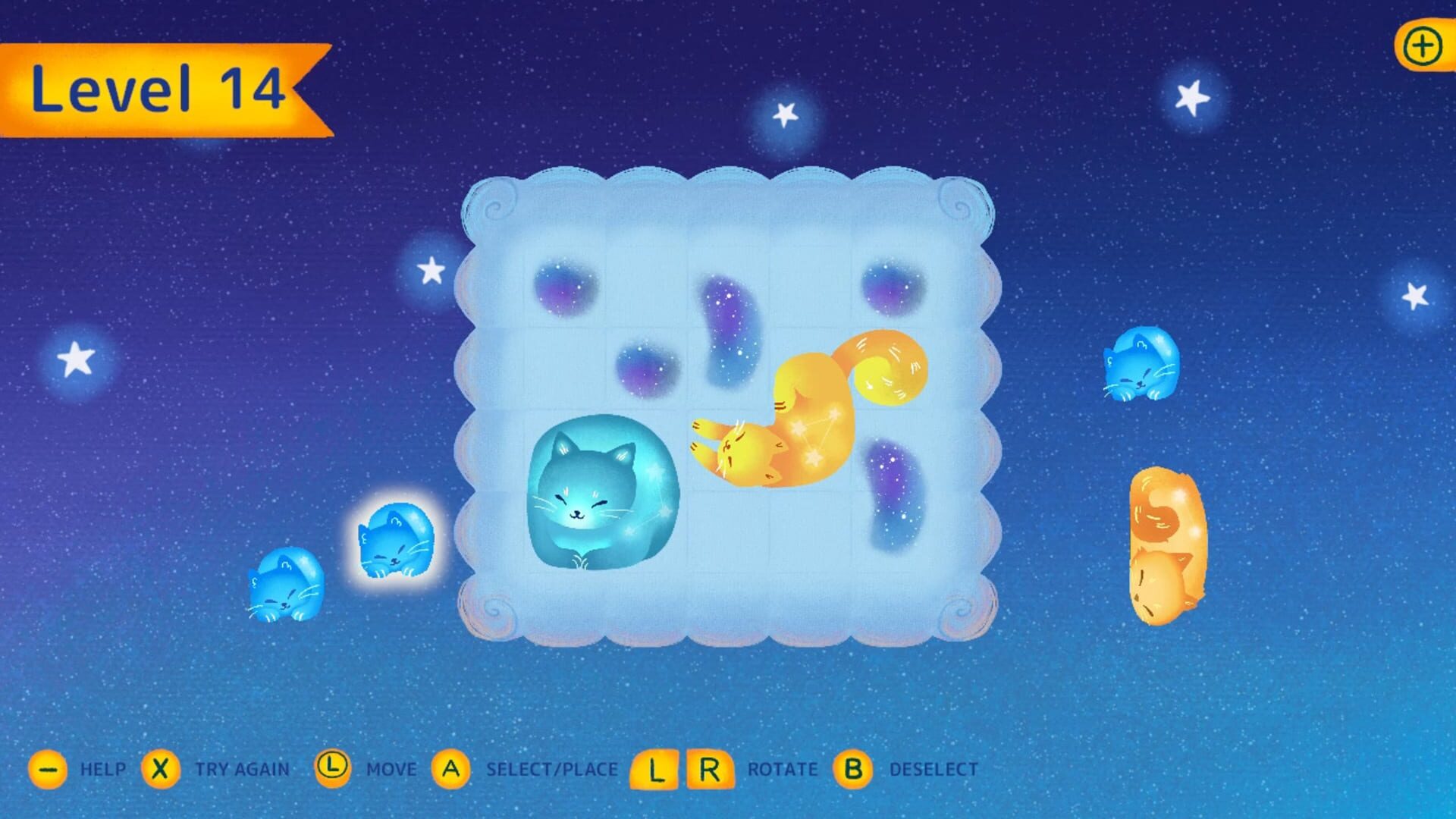 Cat Cosmic Puzzle screenshot