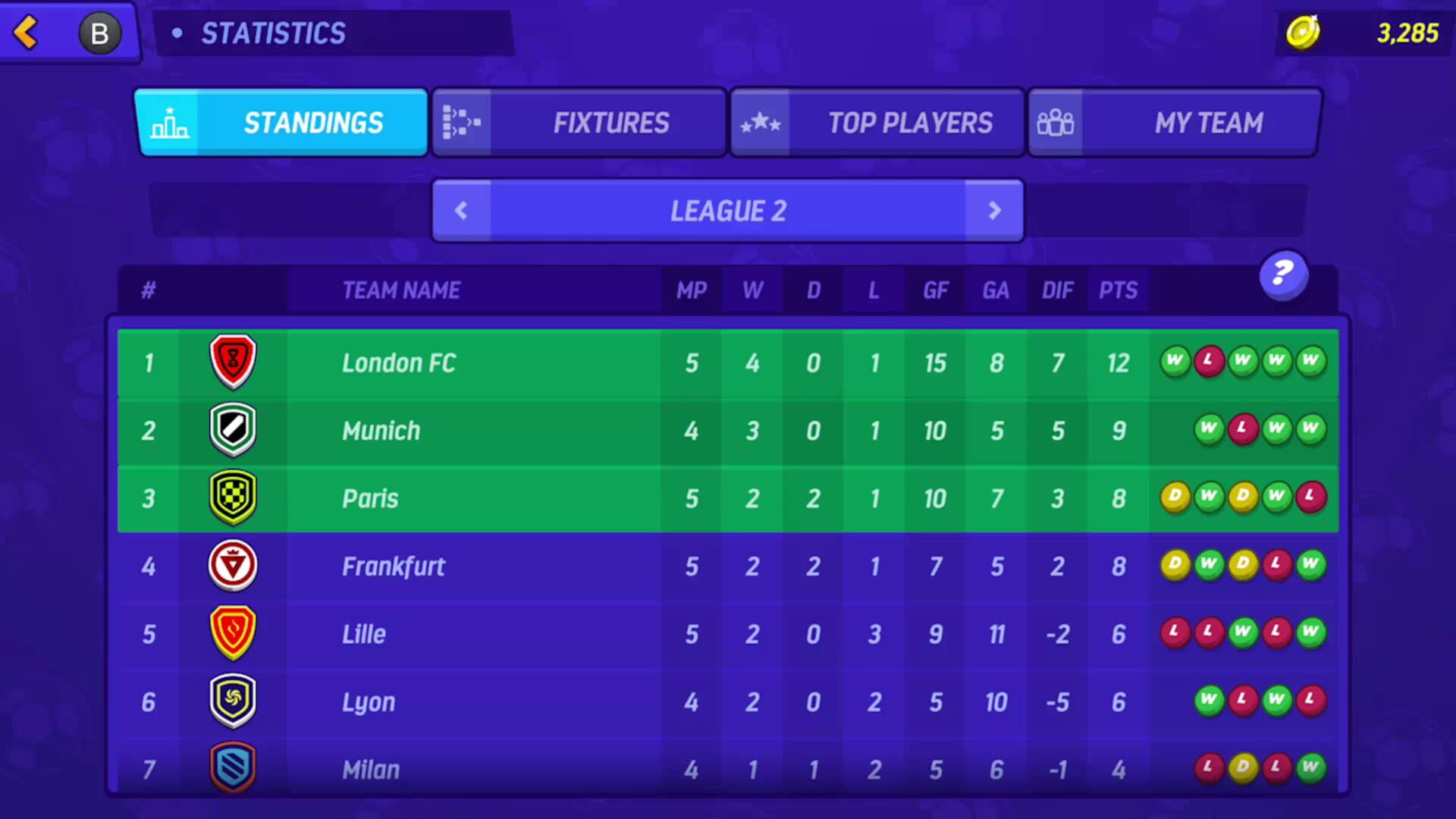 Football Mini Stars screenshot