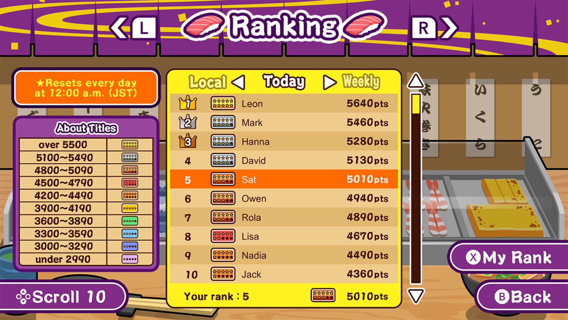 Make it! Sushi screenshot