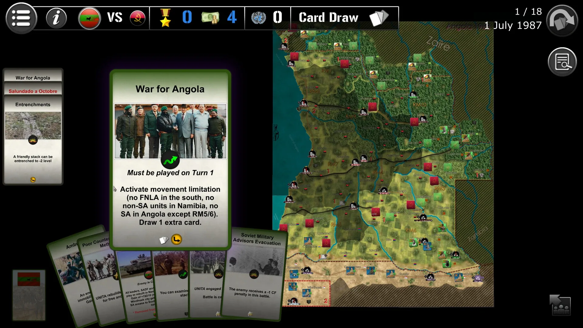 Wars Across The World: Angola 1988