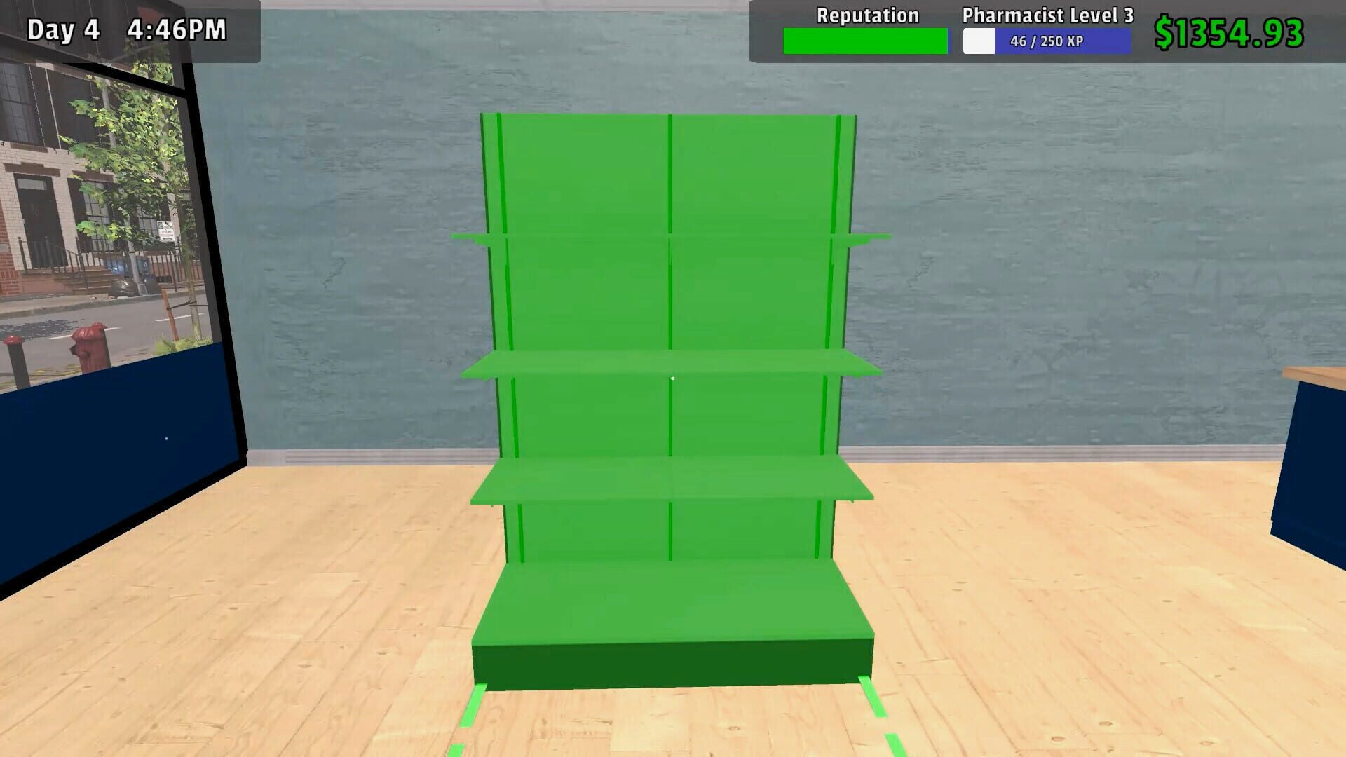 Pharmacy Management Simulator - Screenshot