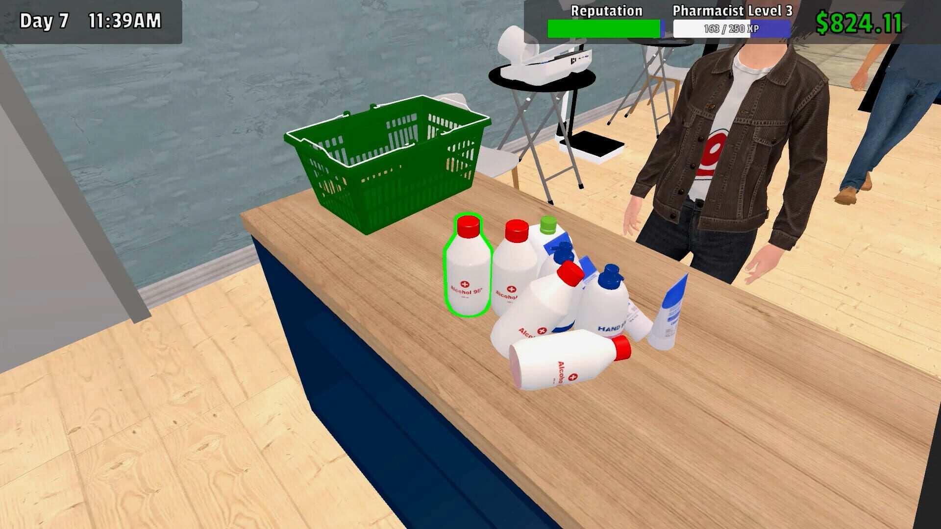 Pharmacy Management Simulator - Screenshot