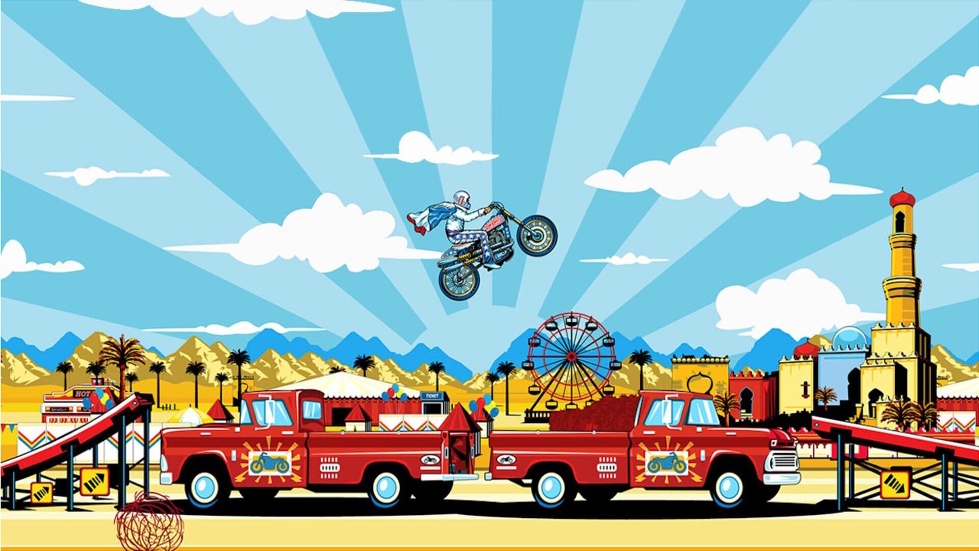 Evel Knievel screenshot