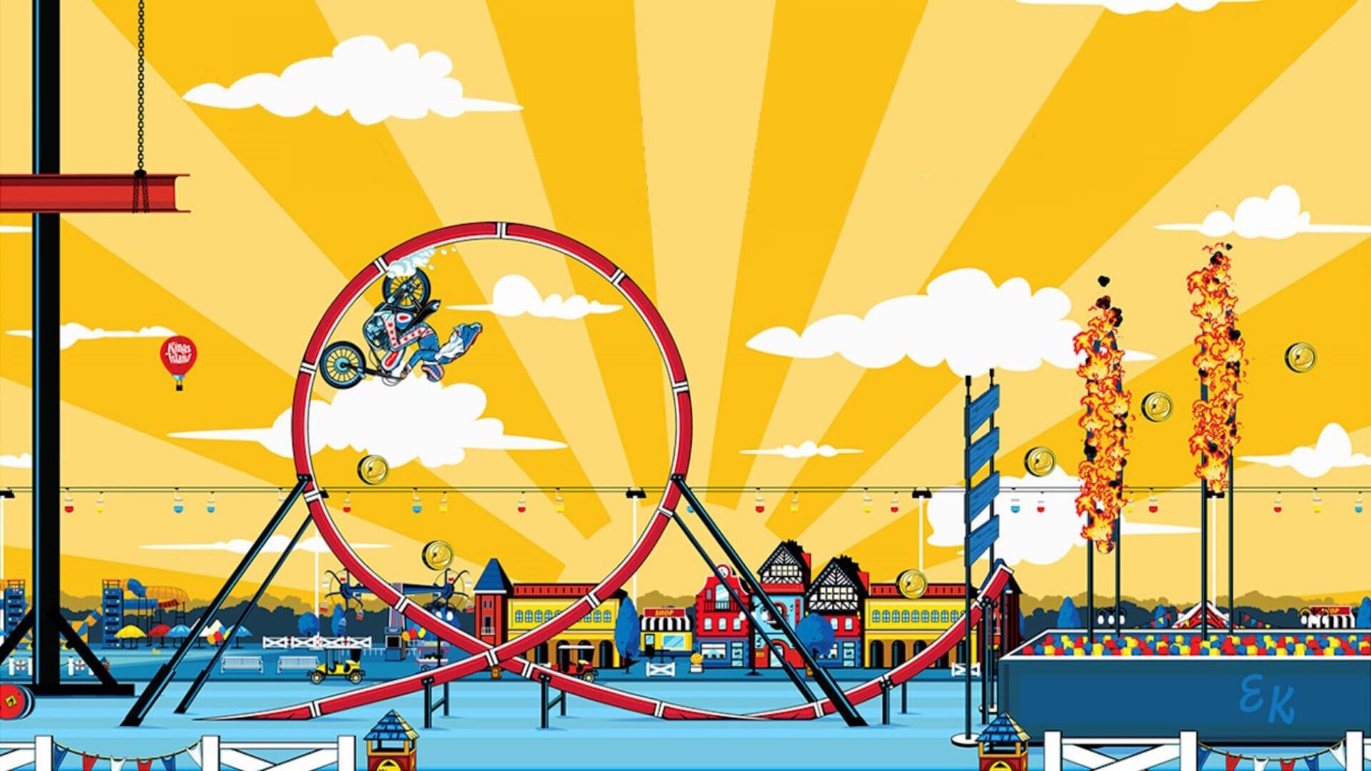 Evel Knievel screenshot