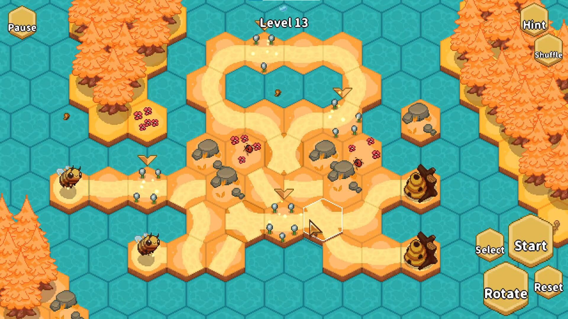 Bee Flowers: Save the Garden screenshot