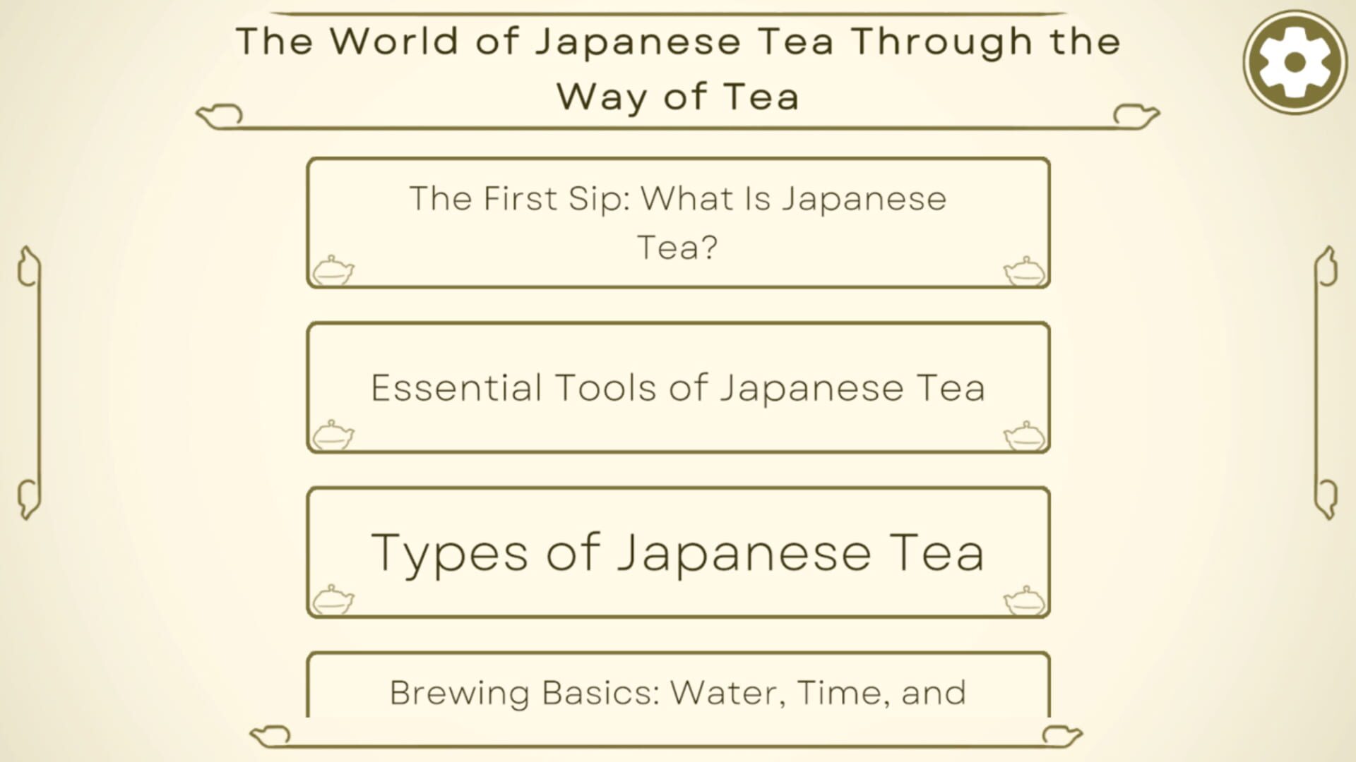 The World of Japanese Tea Through the Way of Tea