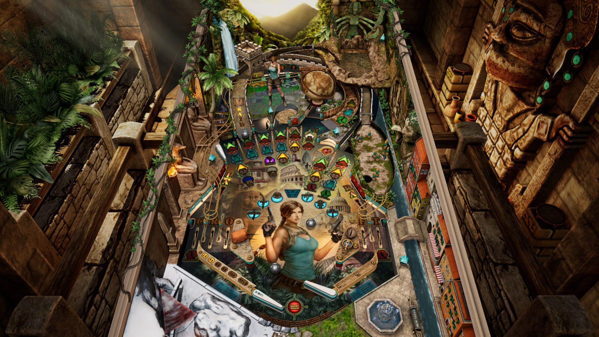 Pinball FX: Tomb Raider Pinball screenshot