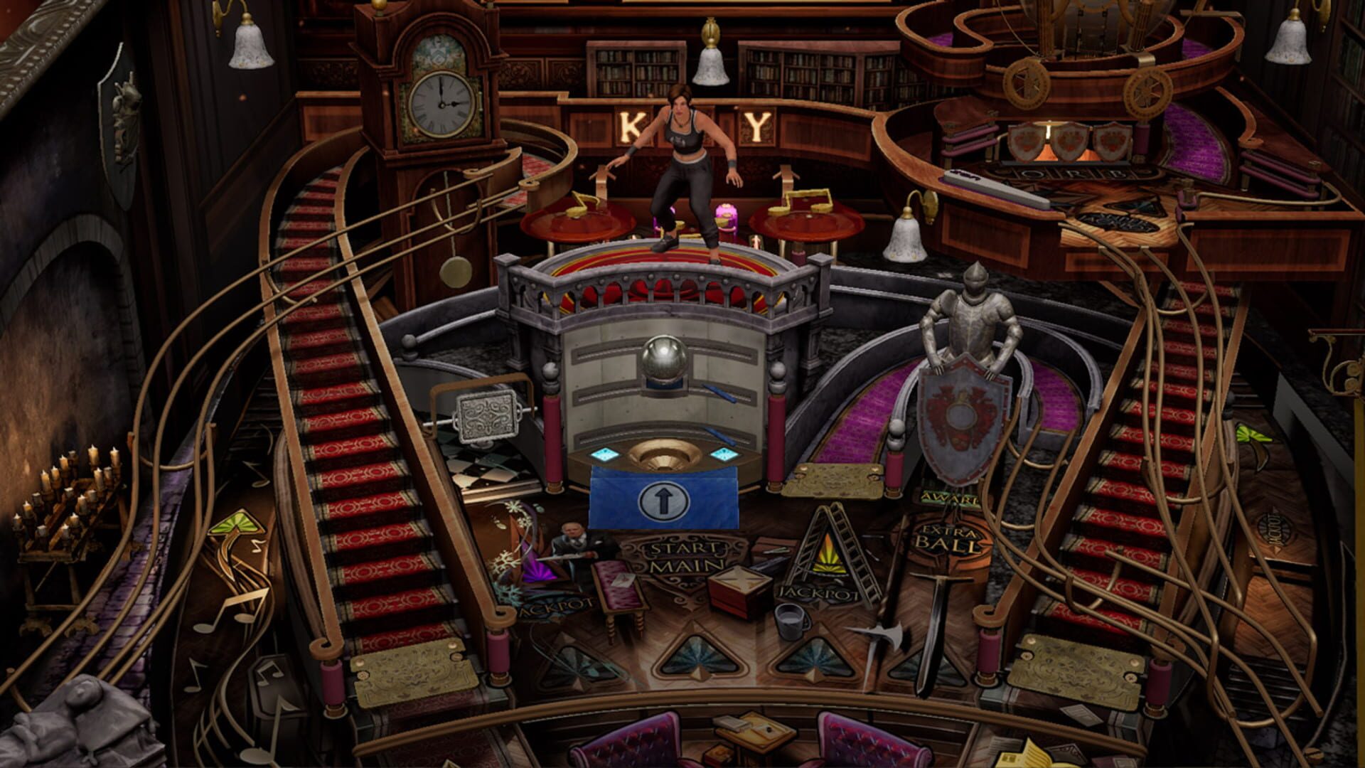 Pinball FX: Tomb Raider Pinball screenshot