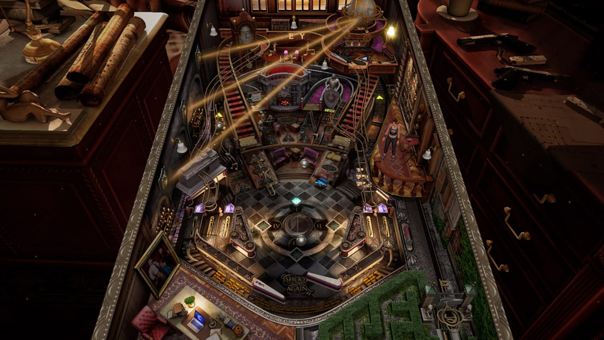 Pinball FX: Tomb Raider Pinball screenshot