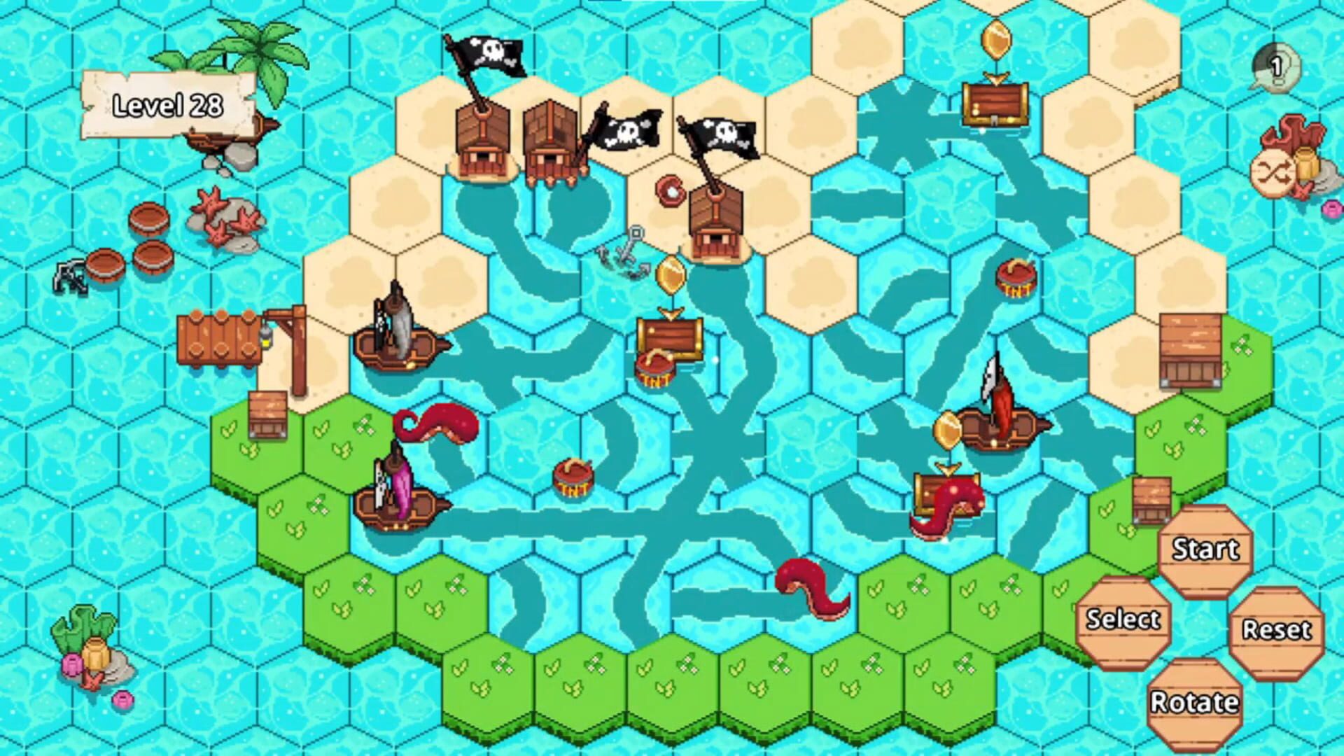 Pirate Trails: Tentacles and Treasures screenshot