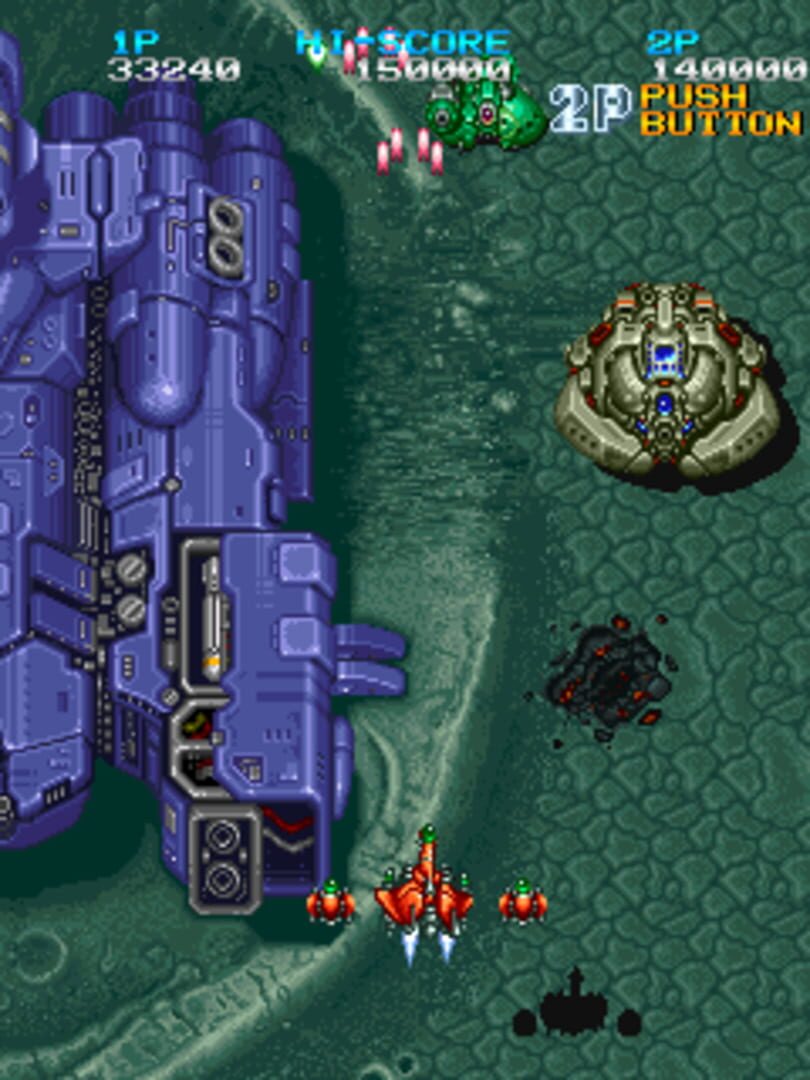 Truxton II screenshot