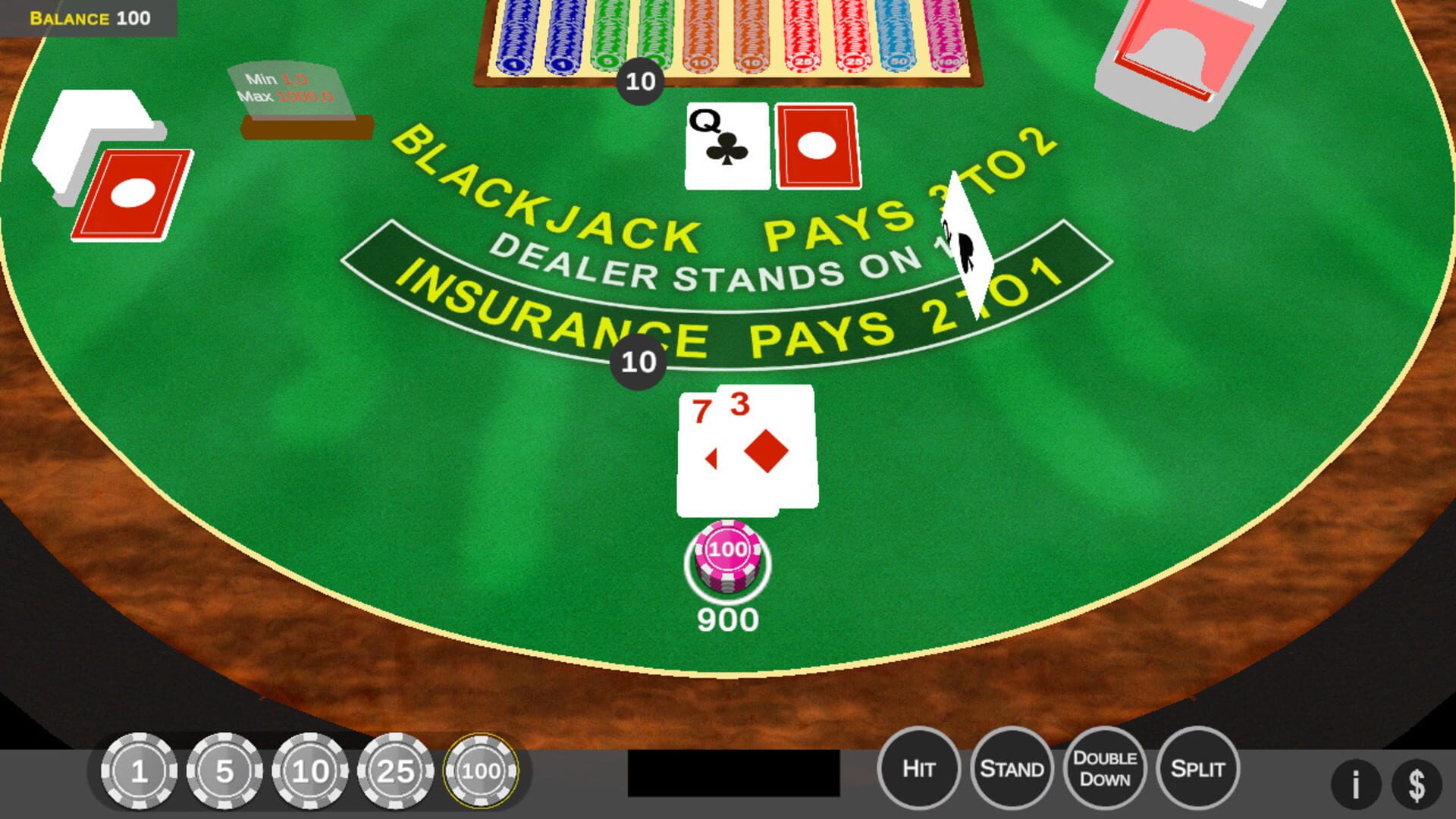 Pro Blackjack screenshot