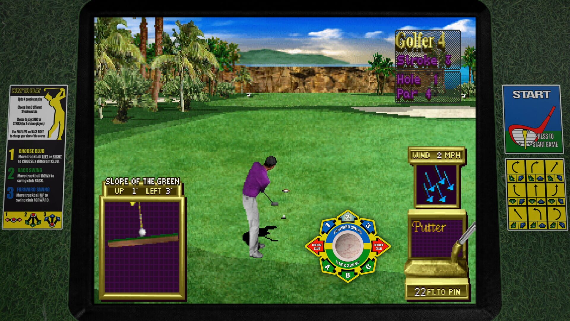 Golden Tee Arcade Classics screenshot