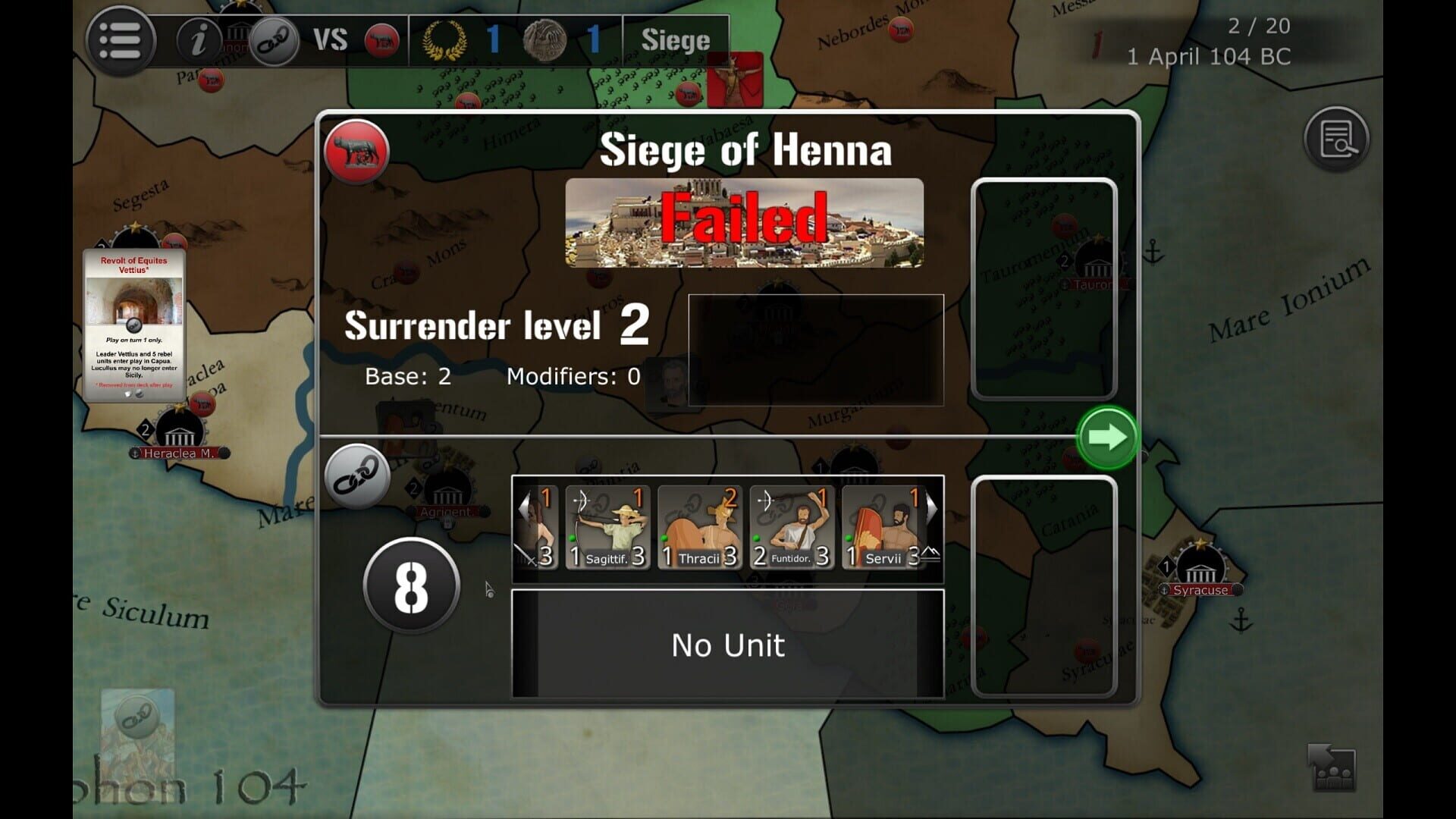 Wars Across The World: Tryphon 104 screenshot