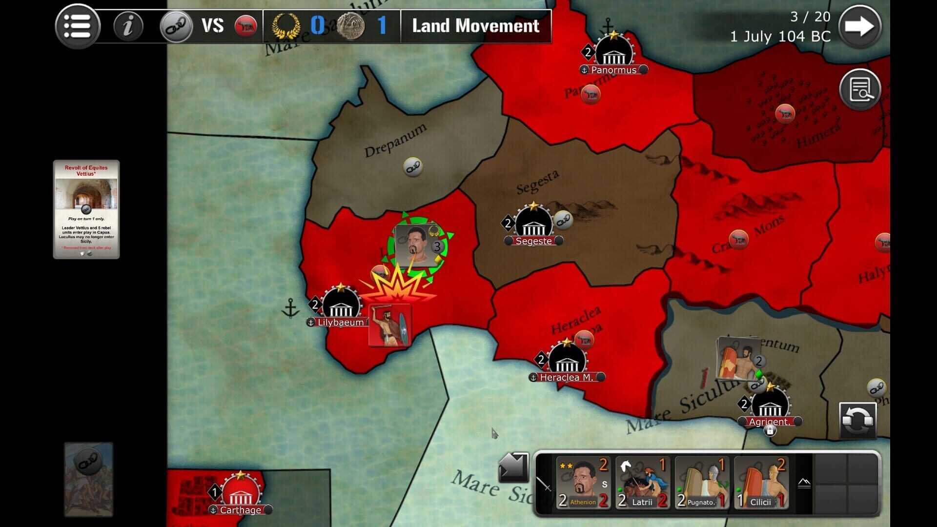 Wars Across The World: Tryphon 104 screenshot