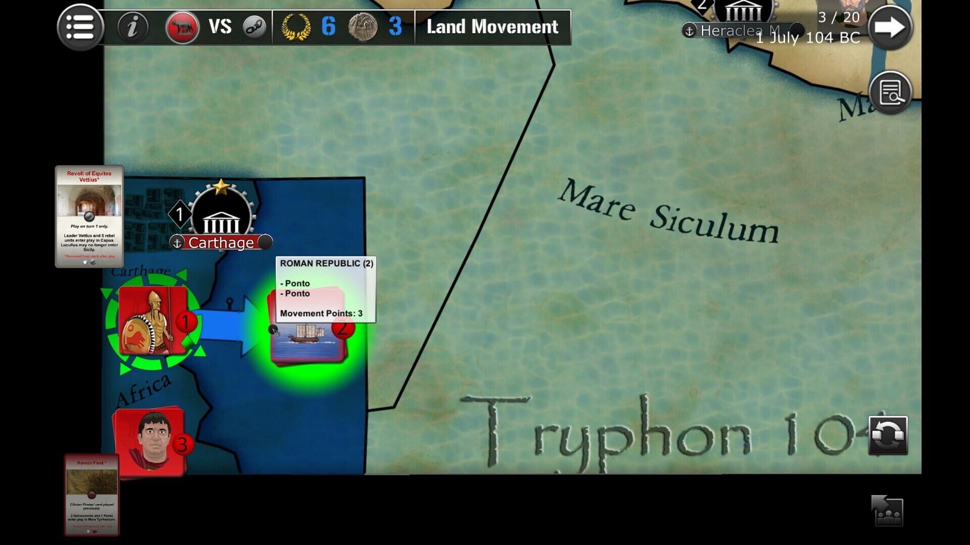 Wars Across The World: Tryphon 104 screenshot
