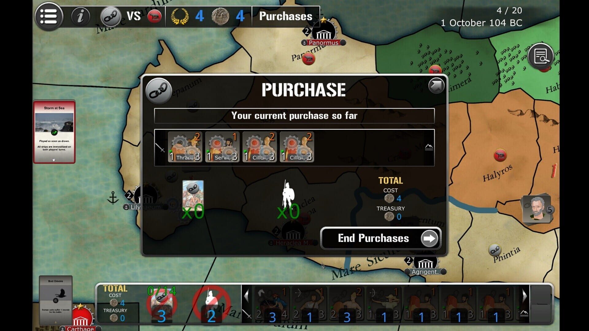 Wars Across The World: Tryphon 104 screenshot