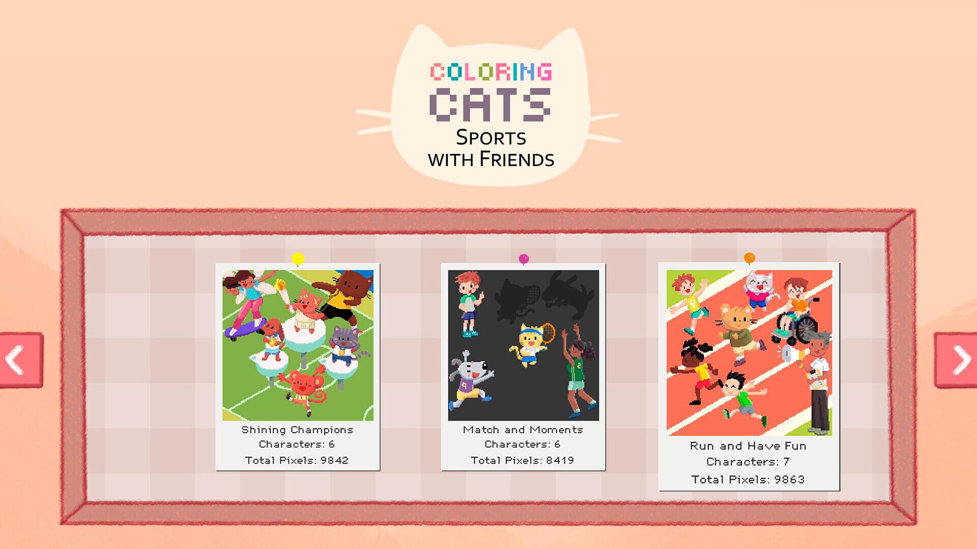 Coloring Cats: Sports With Friends screenshot
