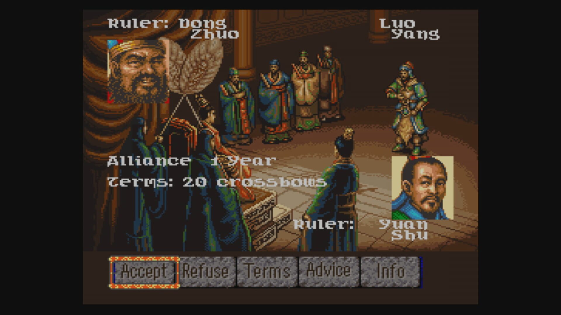 Romance of the Three Kingdoms IV: Wall of Fire