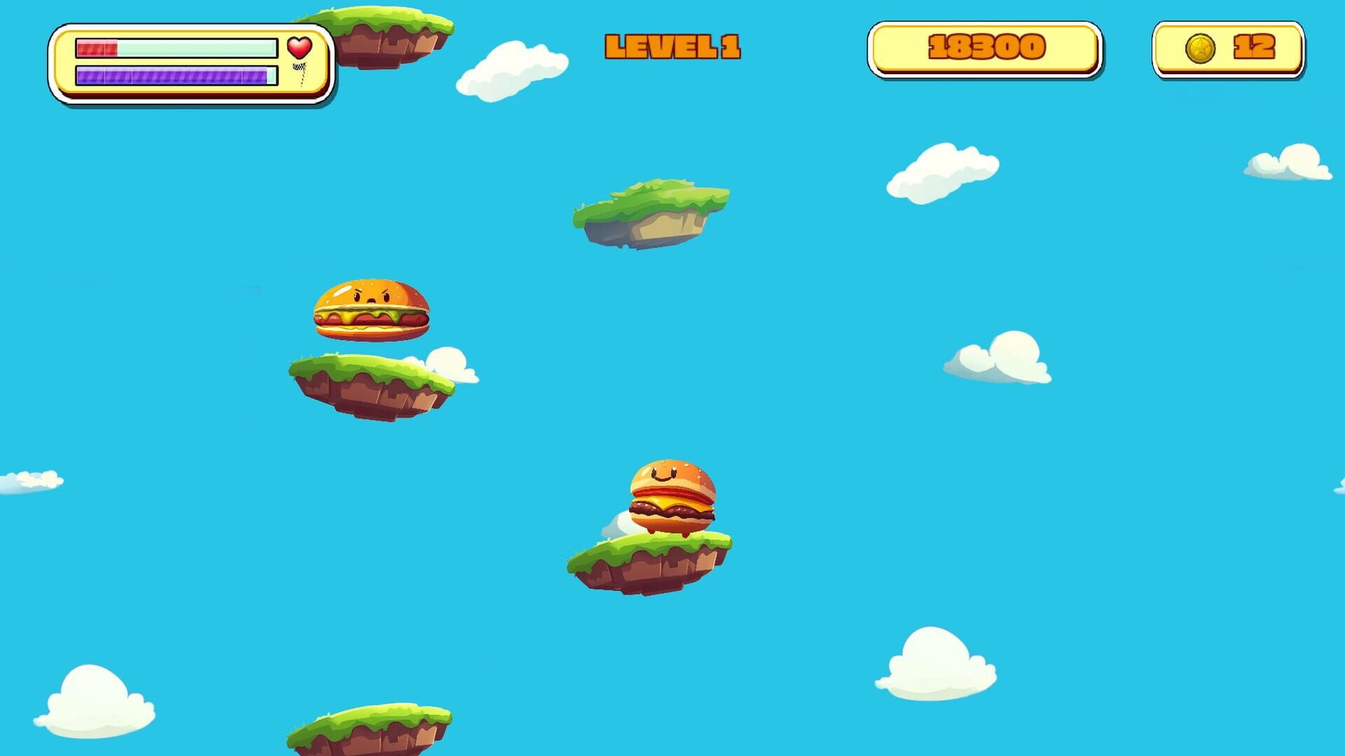 Burger Bounce - Screenshot