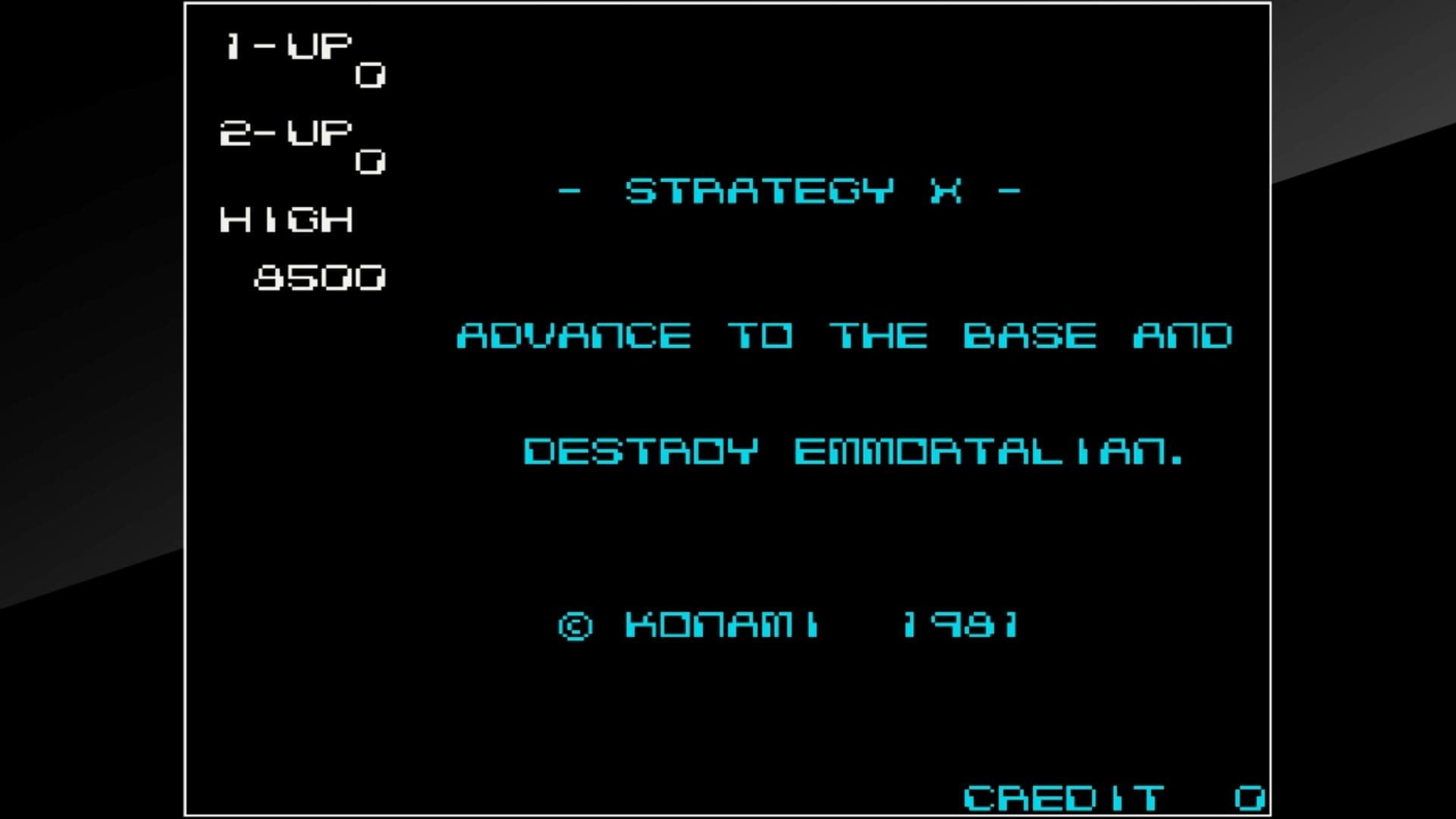 Arcade Archives: Strategy X screenshot