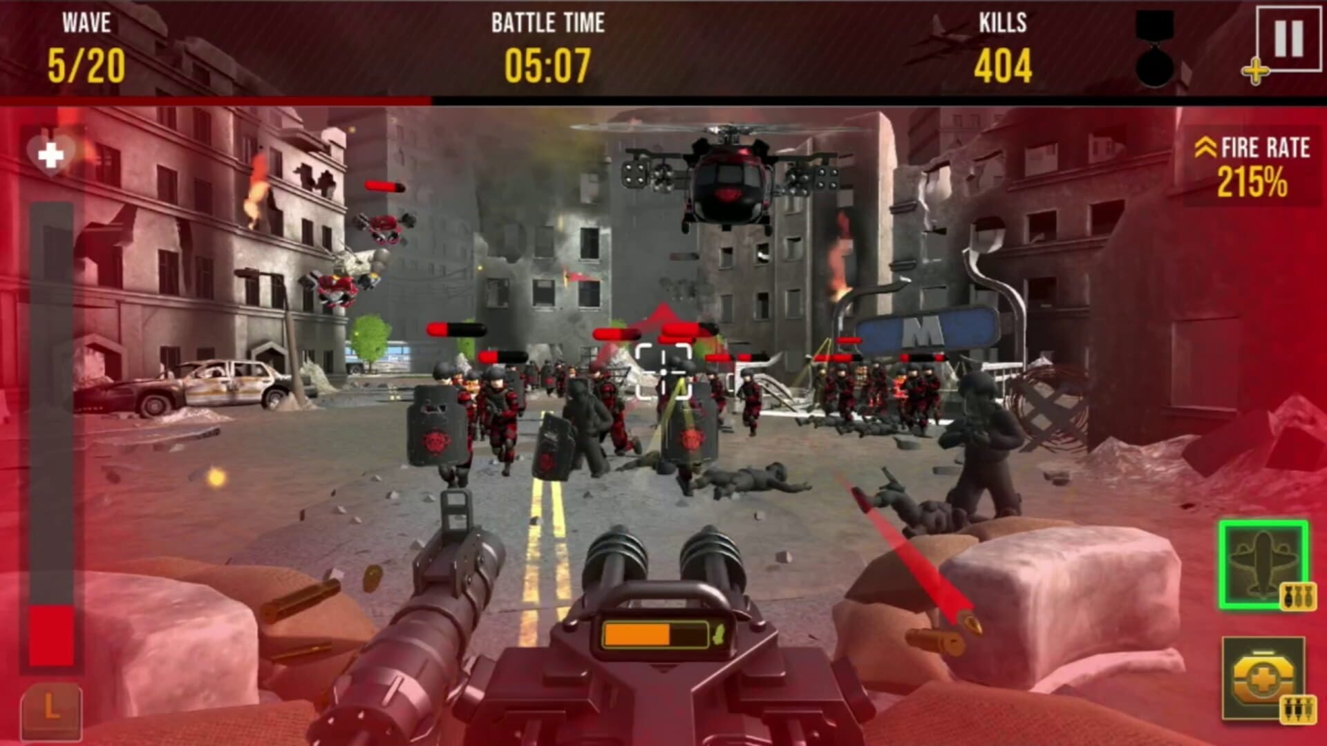 Infantry Attack: Airstrike Edition screenshot