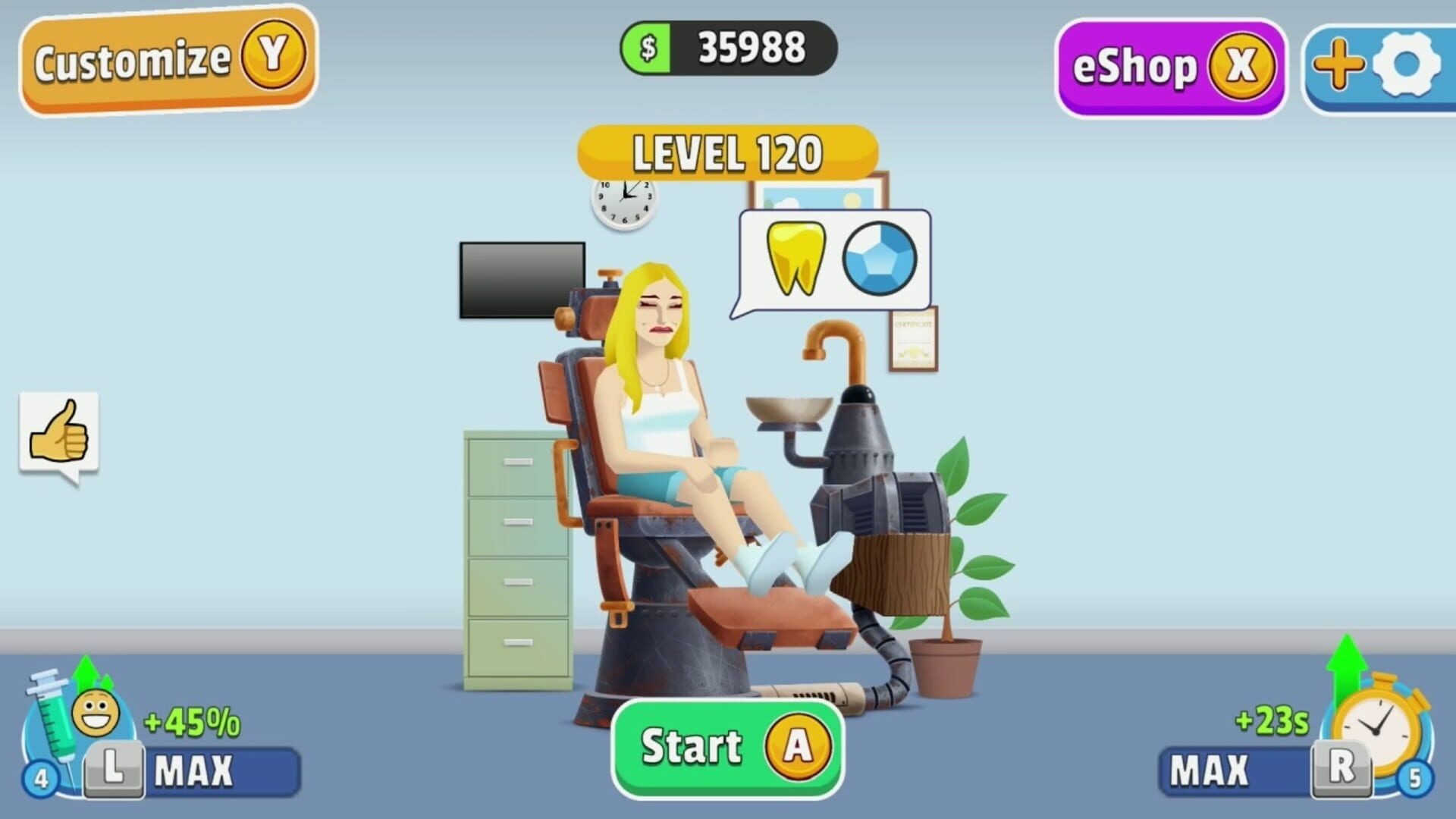 Dentist Bling: Science Edition - Screenshot