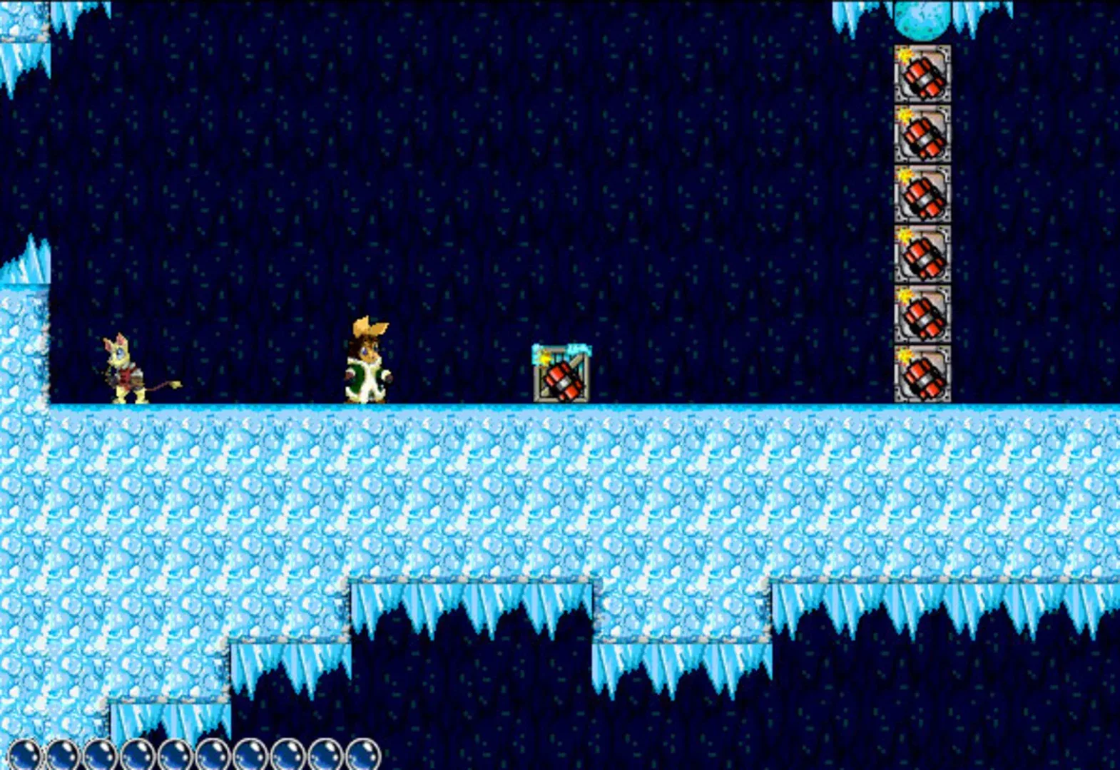 Hannah and the Ice Caves