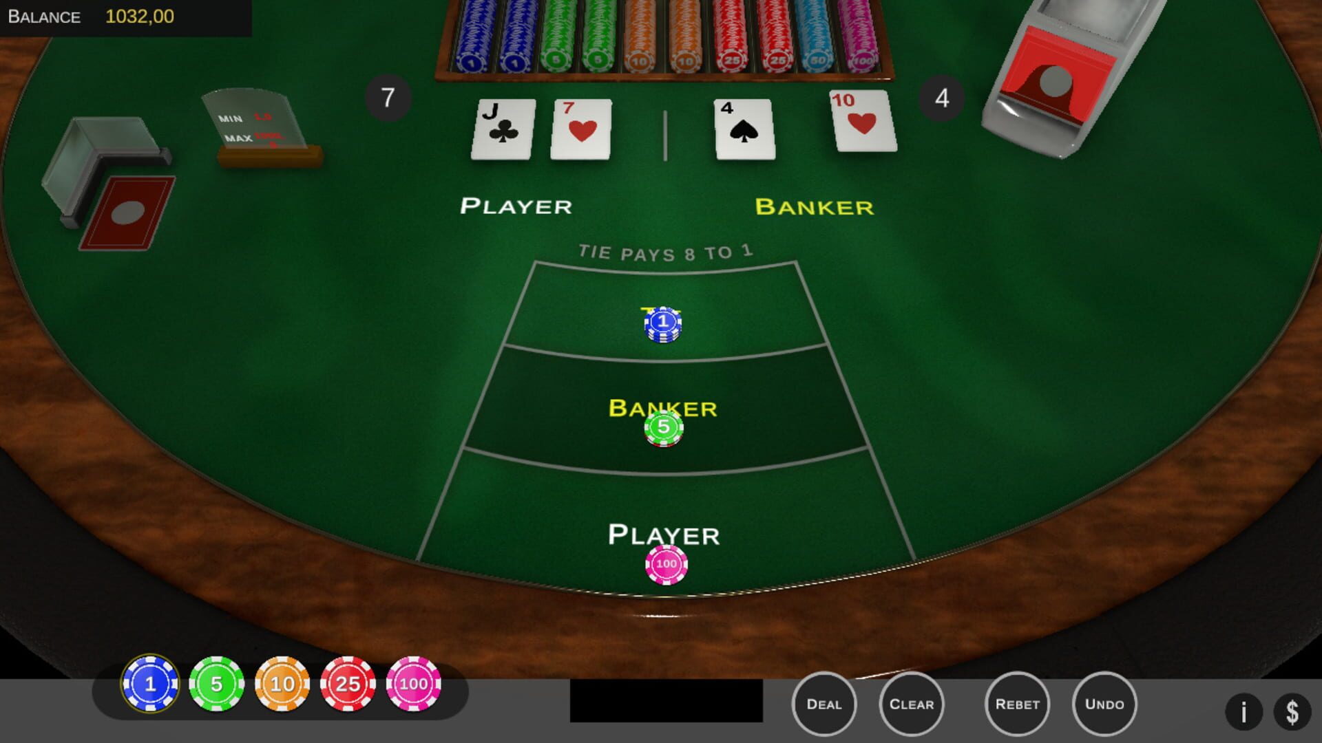 Pro Baccarat screenshot
