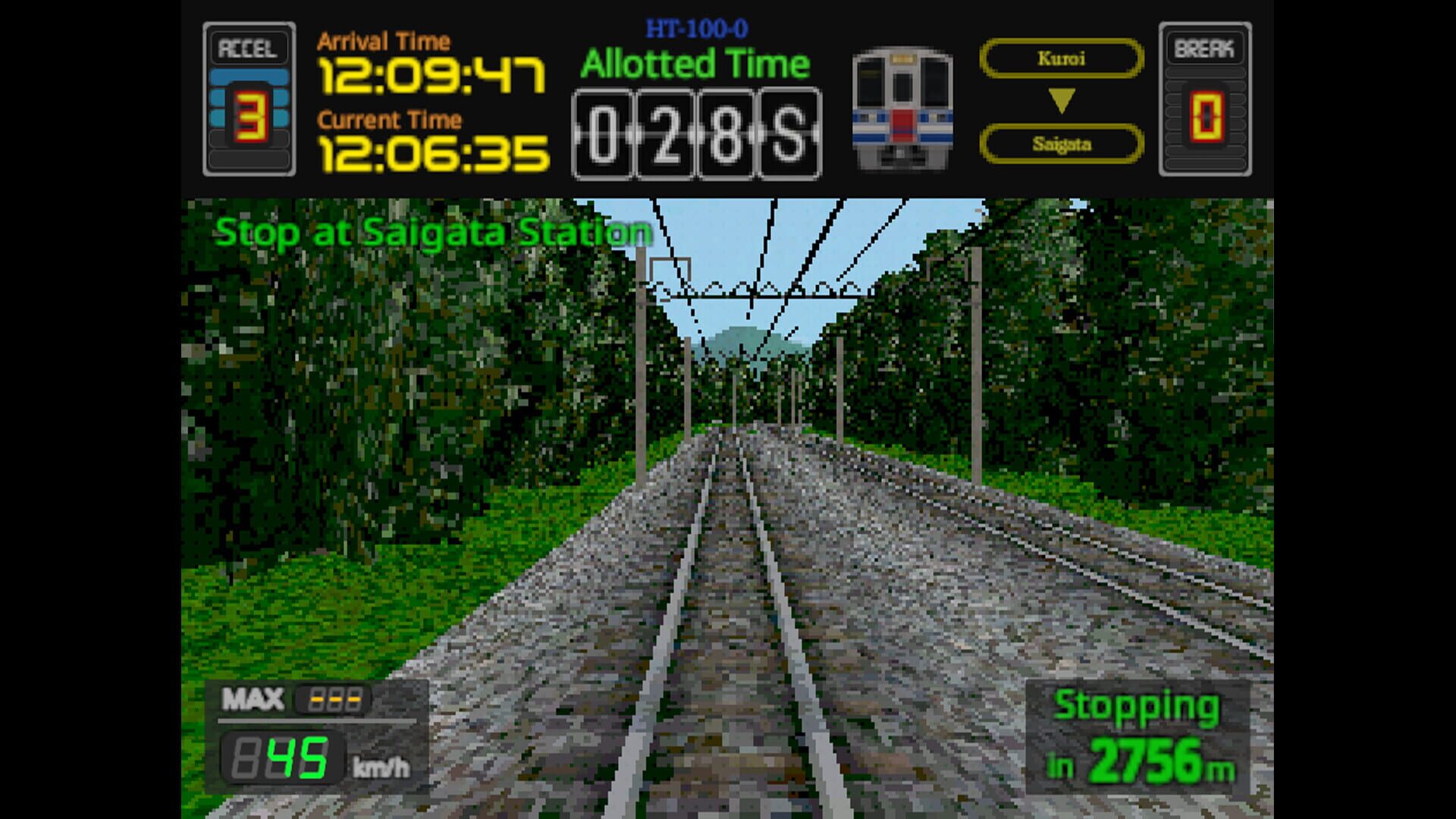 Retro Rail Go!