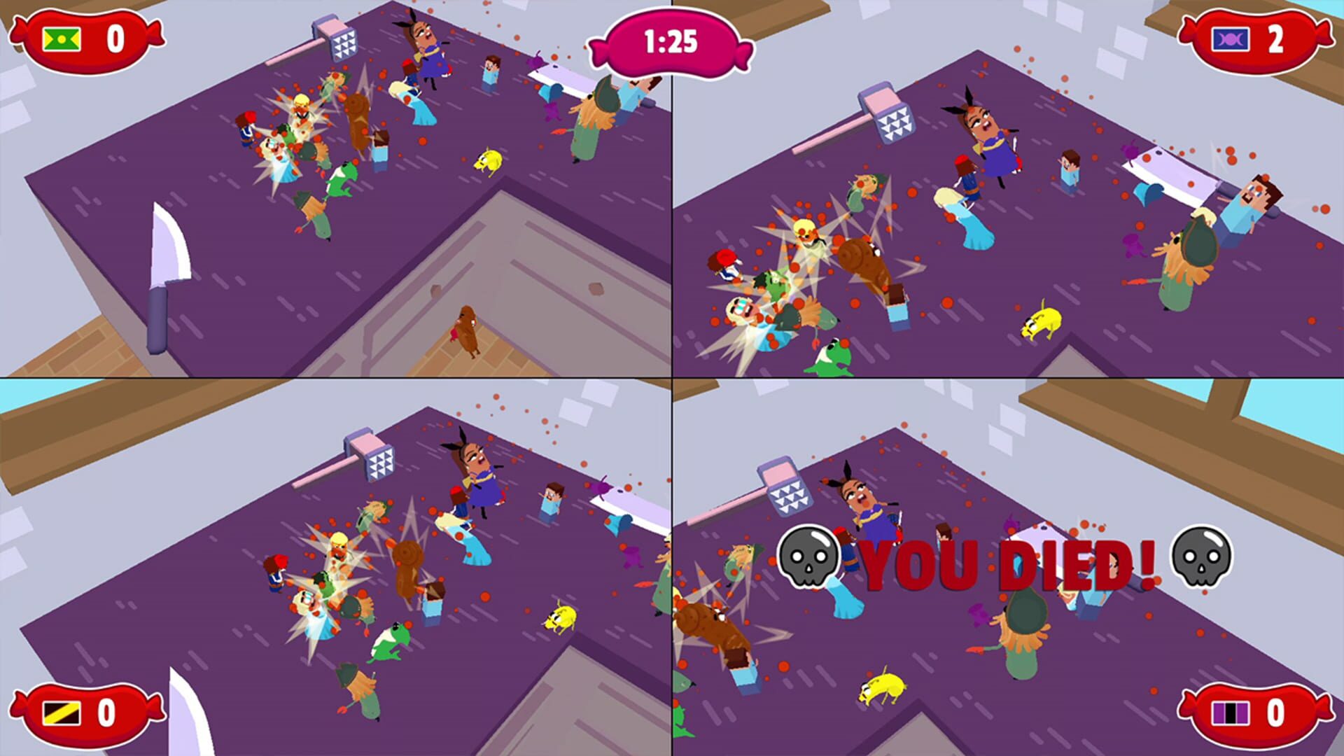 Sausage Wars: Fire Edition screenshot