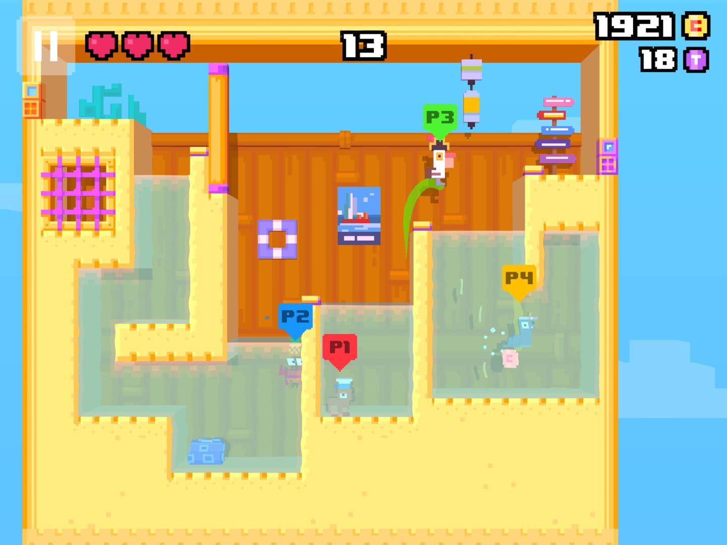 Crossy Road Castle screenshot