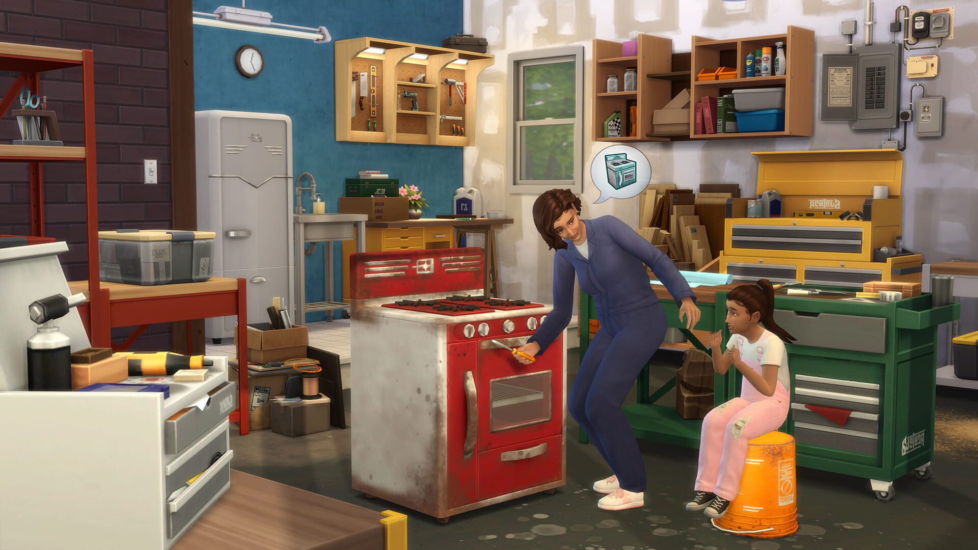 The Sims 4: Restoration Workshop Kit screenshot