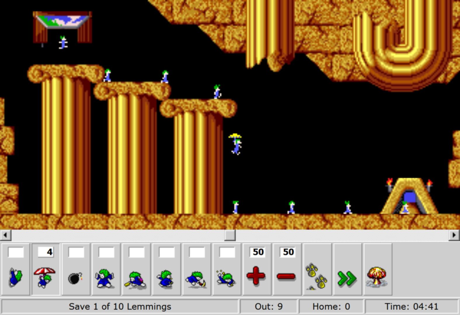DHTML Lemmings