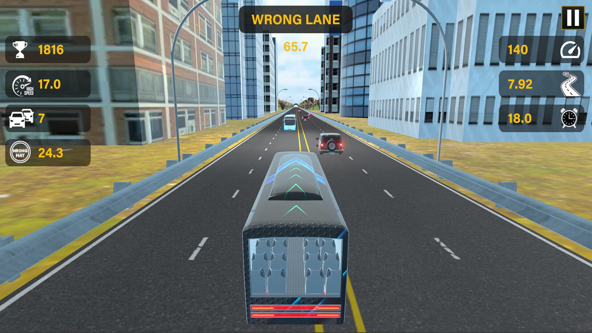 Highway Bus Rush - Screenshot