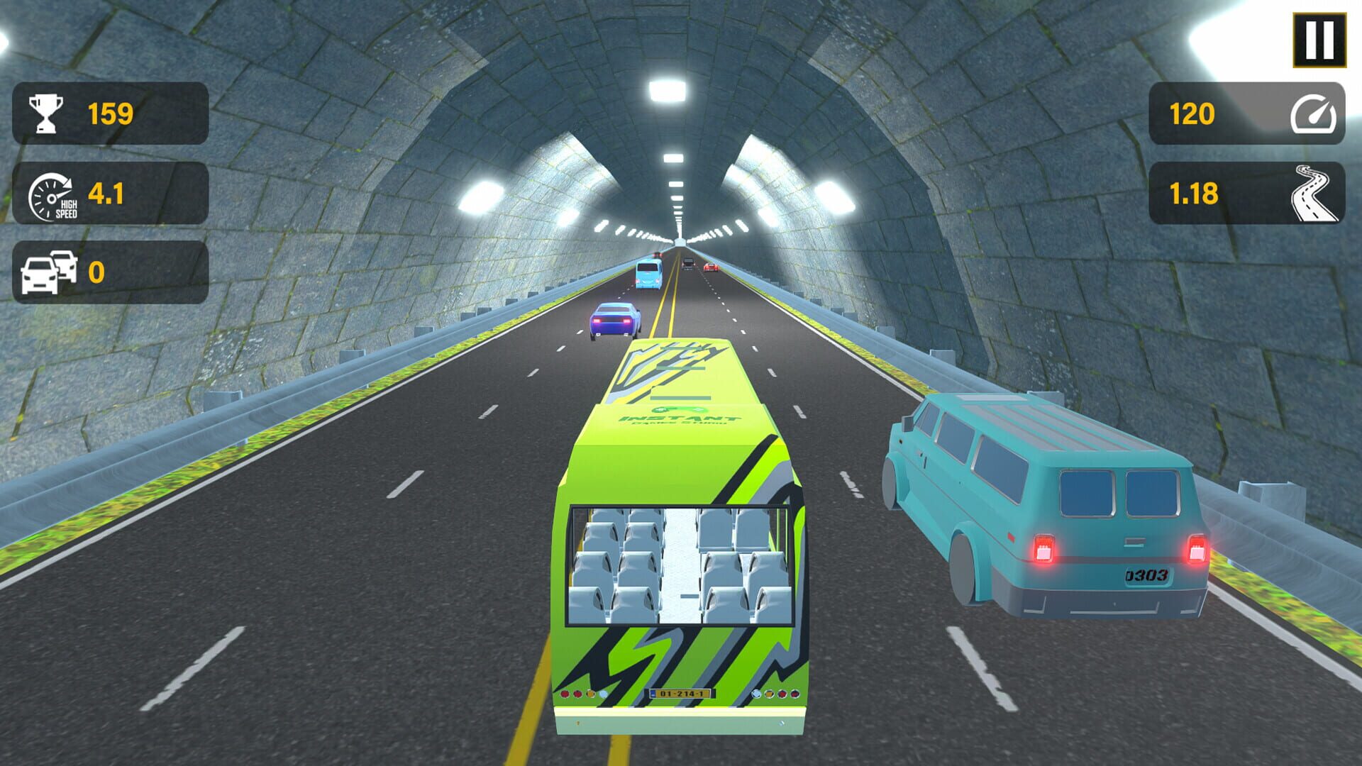 Highway Bus Rush - Screenshot