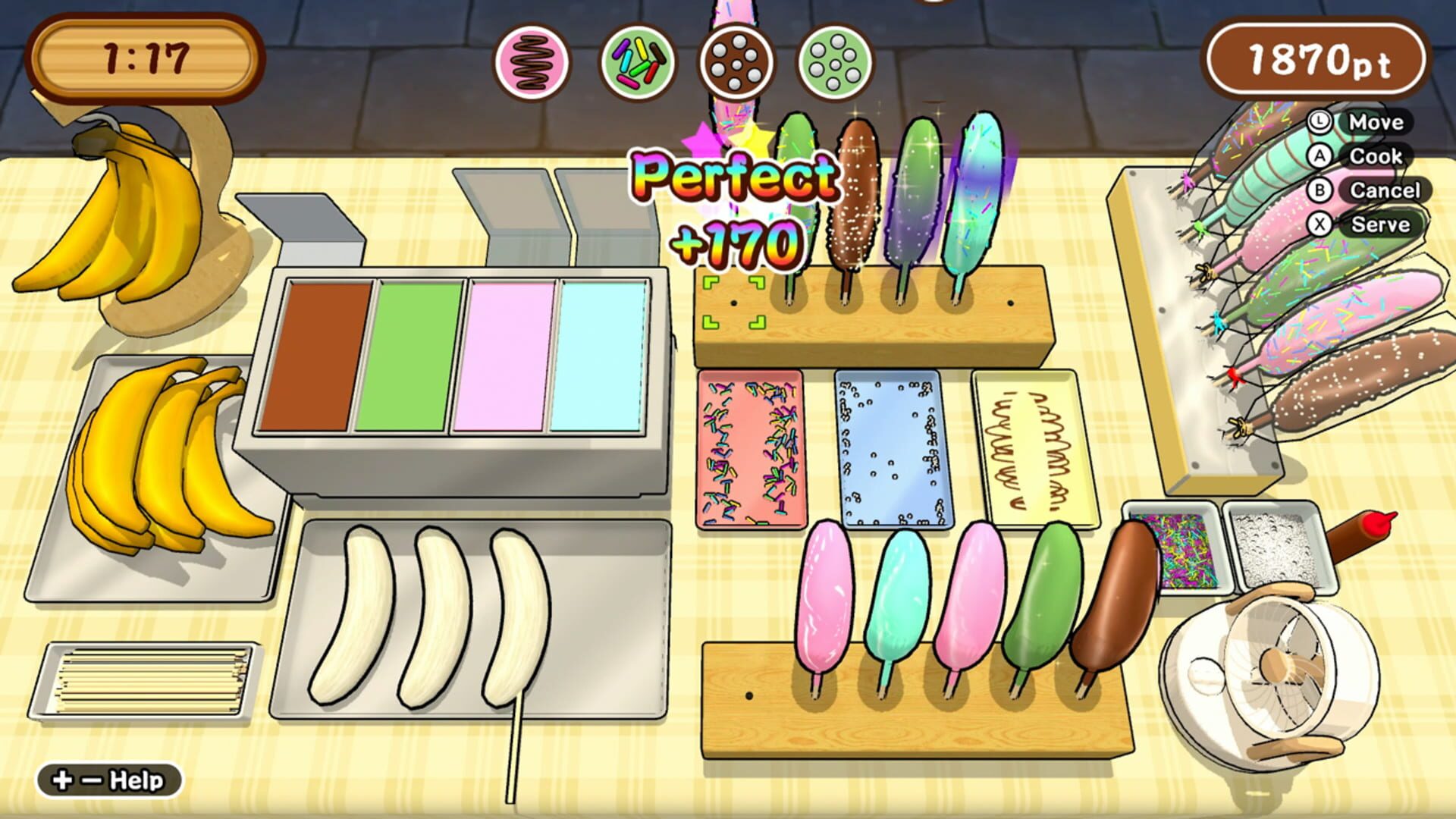 Make it! Choco Banana screenshot
