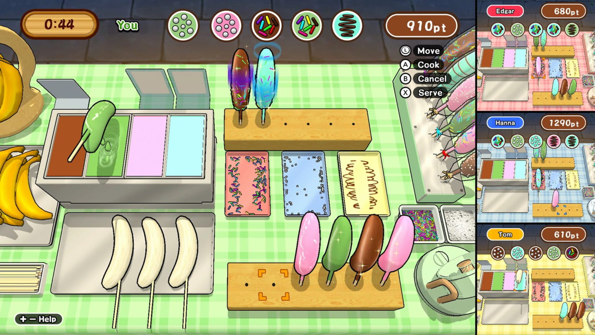 Make it! Choco Banana screenshot