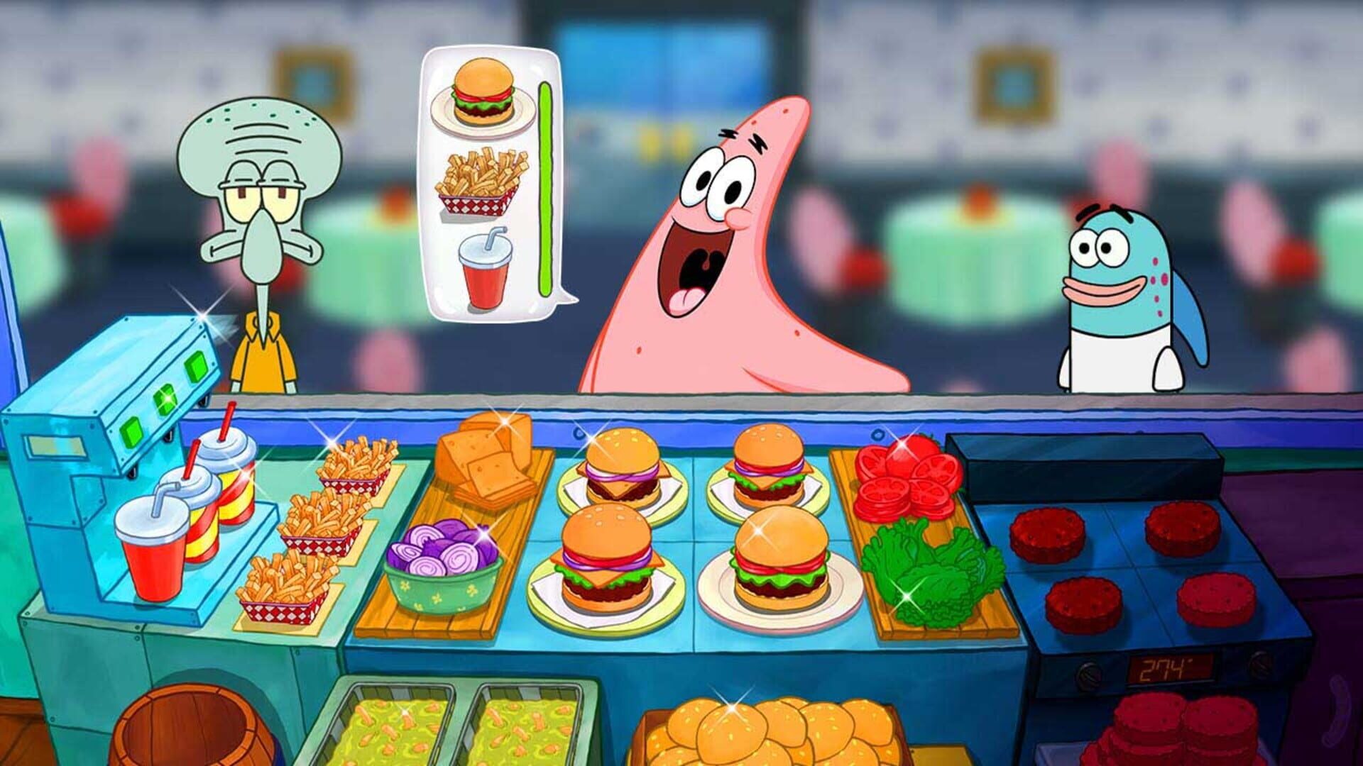 SpongeBob: Krusty Cook-Off - Extra Krusty Edition screenshot
