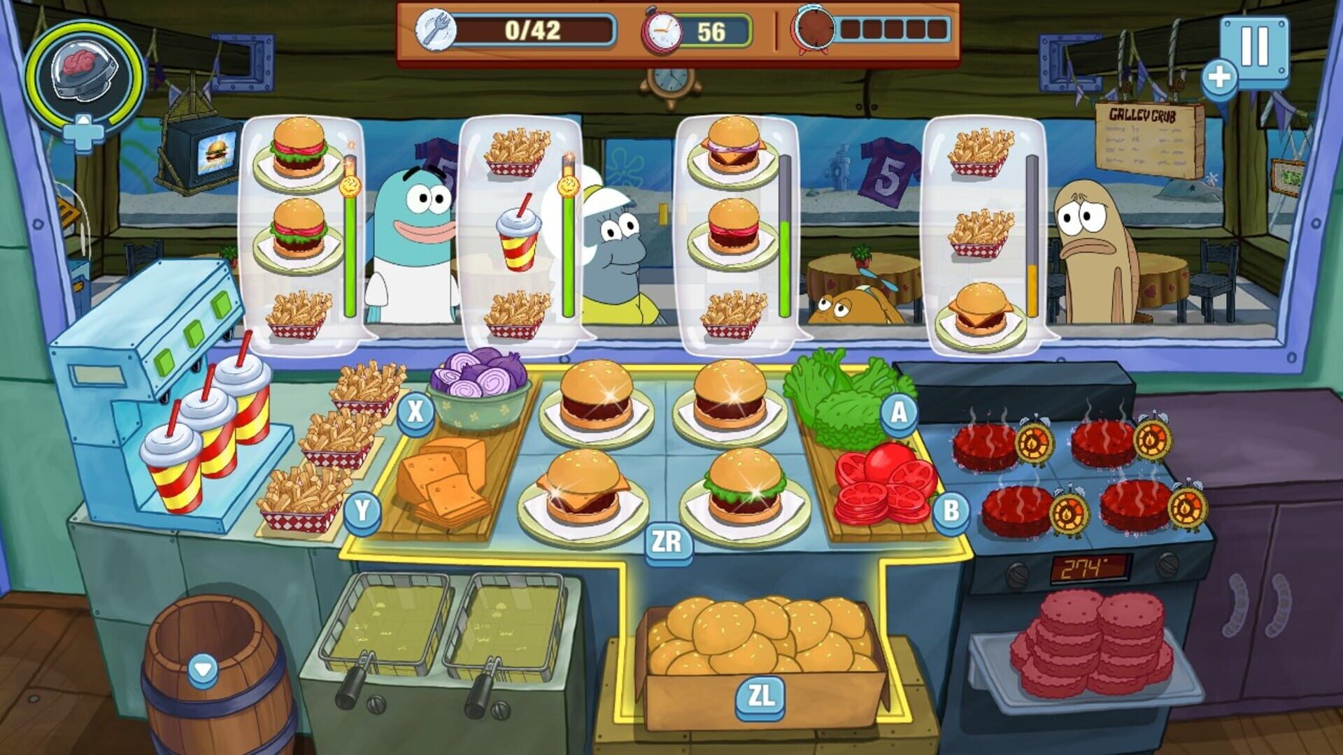 SpongeBob: Krusty Cook-Off - Extra Krusty Edition screenshot