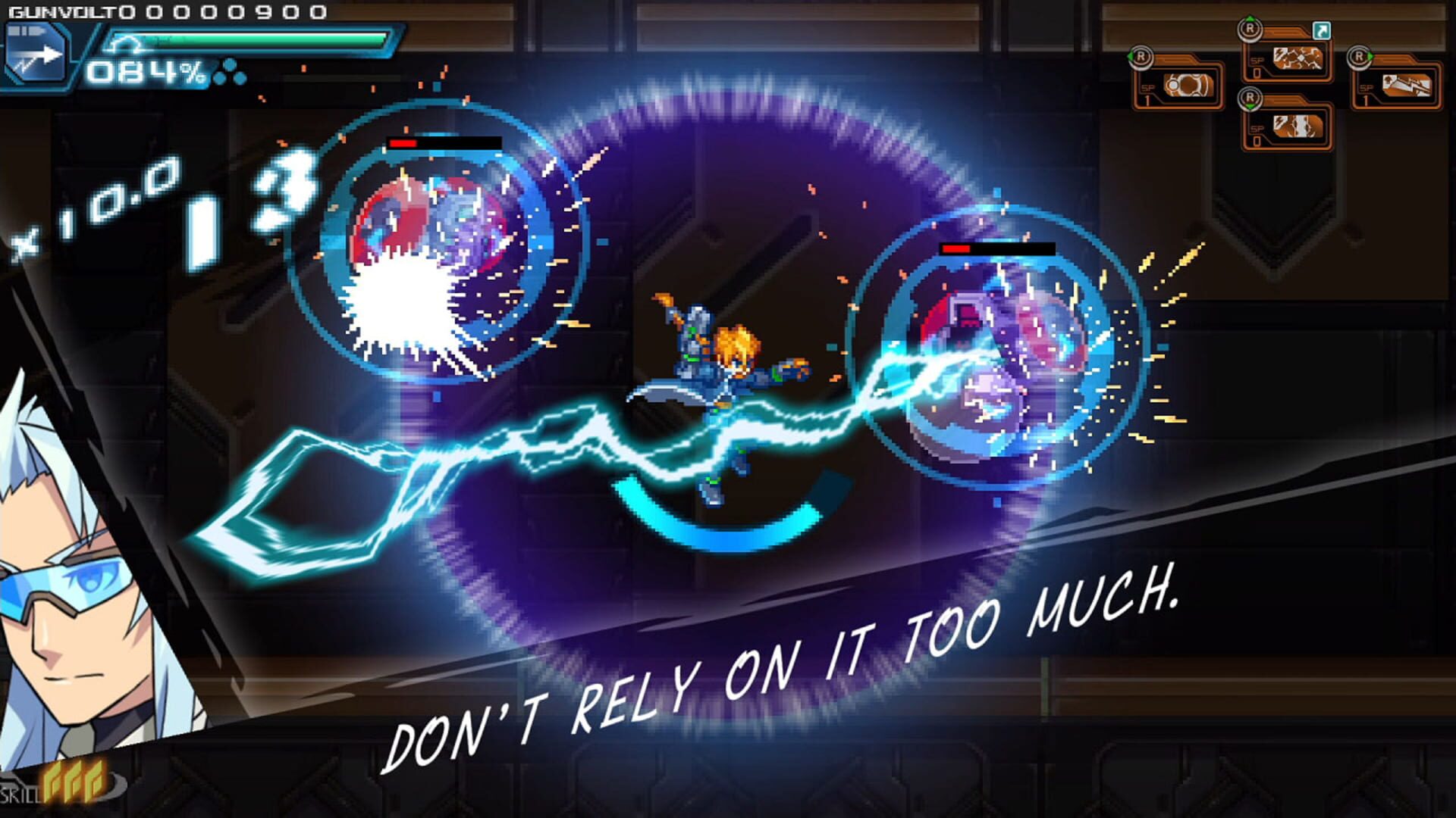 Azure Striker Gunvolt Trilogy Enhanced screenshot
