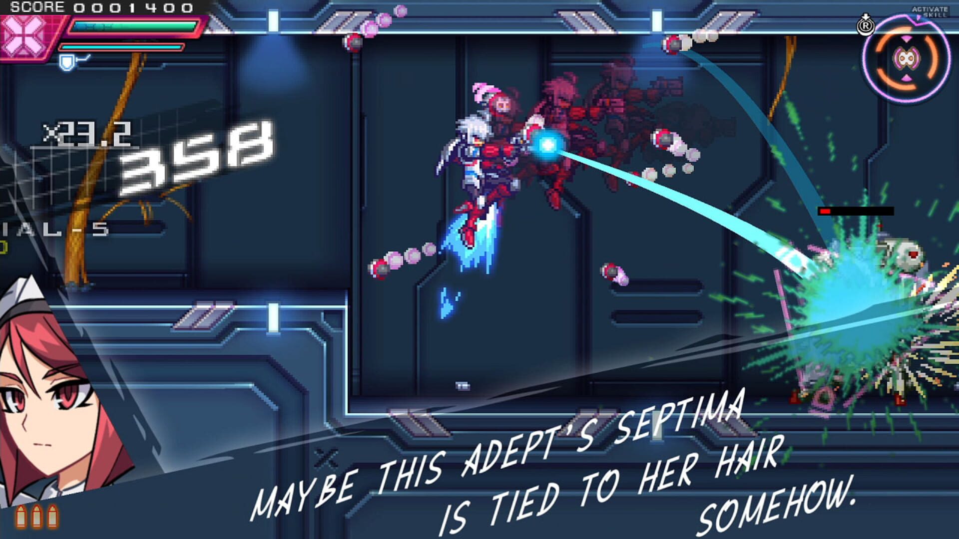 Azure Striker Gunvolt Trilogy Enhanced screenshot