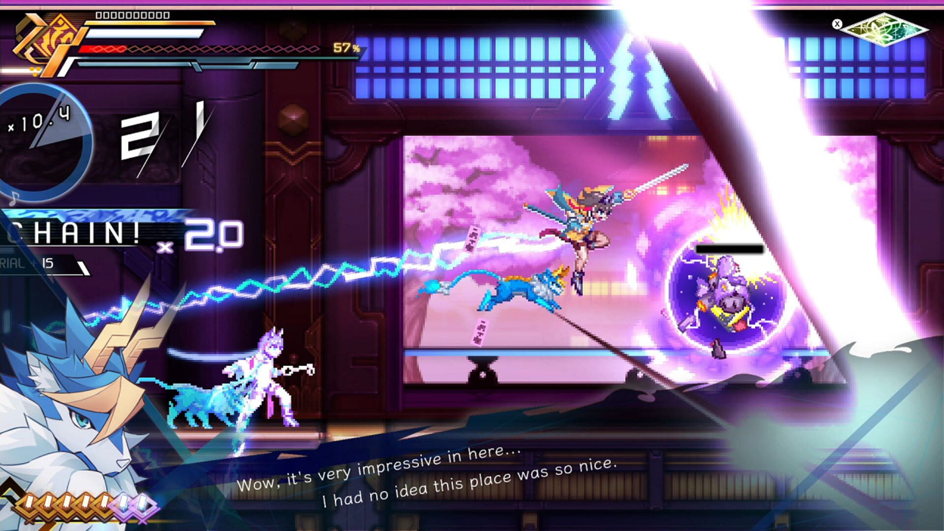 Azure Striker Gunvolt Trilogy Enhanced screenshot