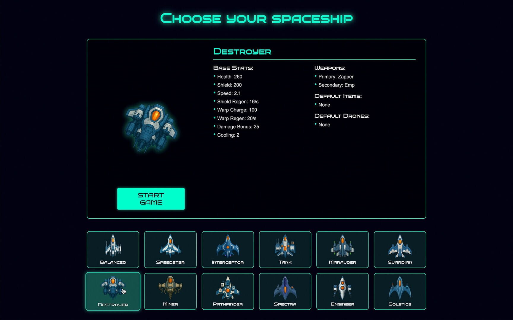 Game screenshot