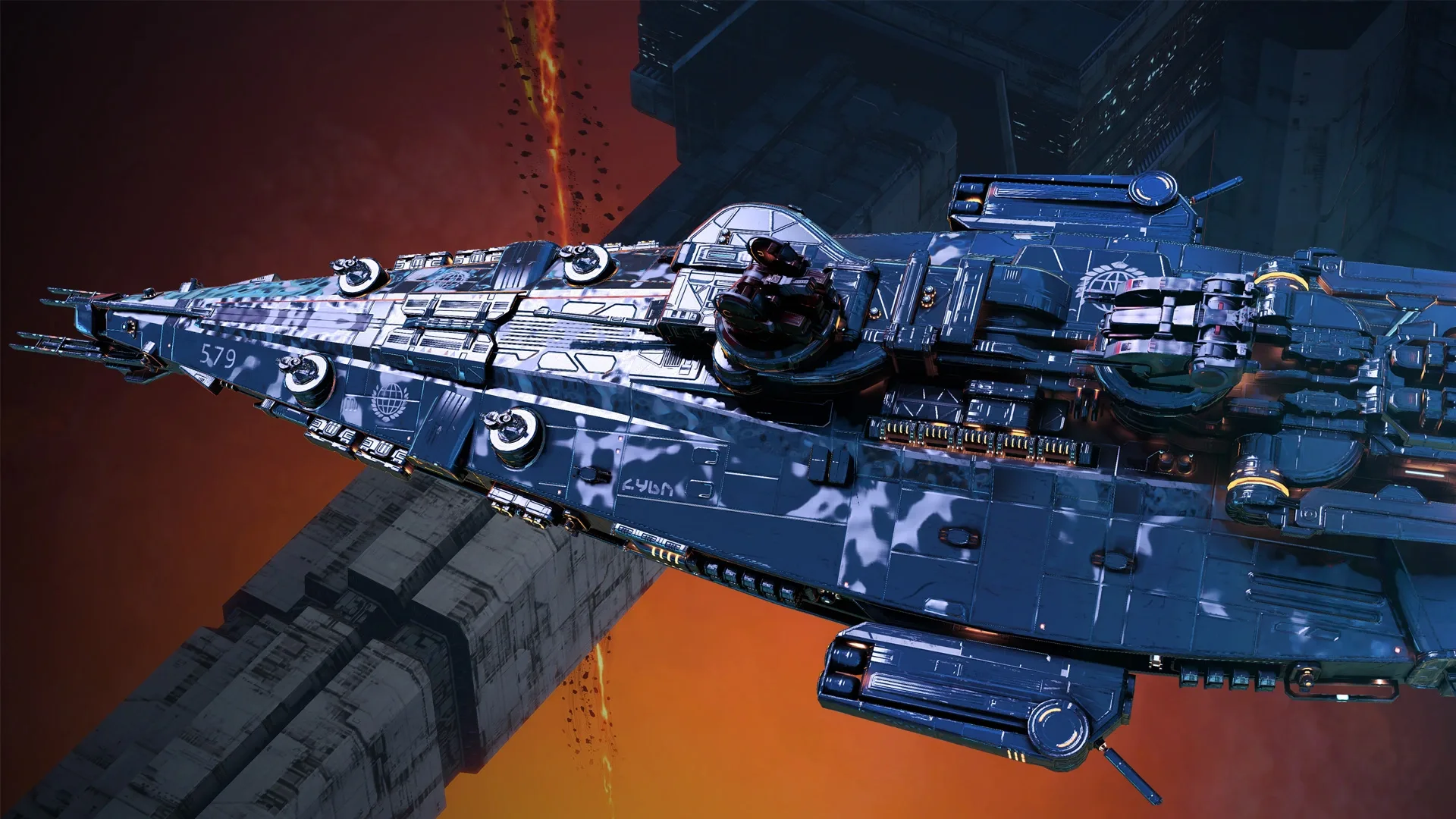 Star Conflict: Federation Destroyer Sirius