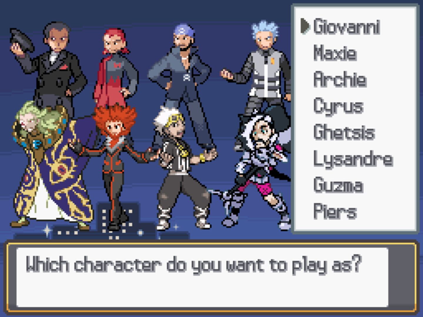 Pokémon Villain Jam