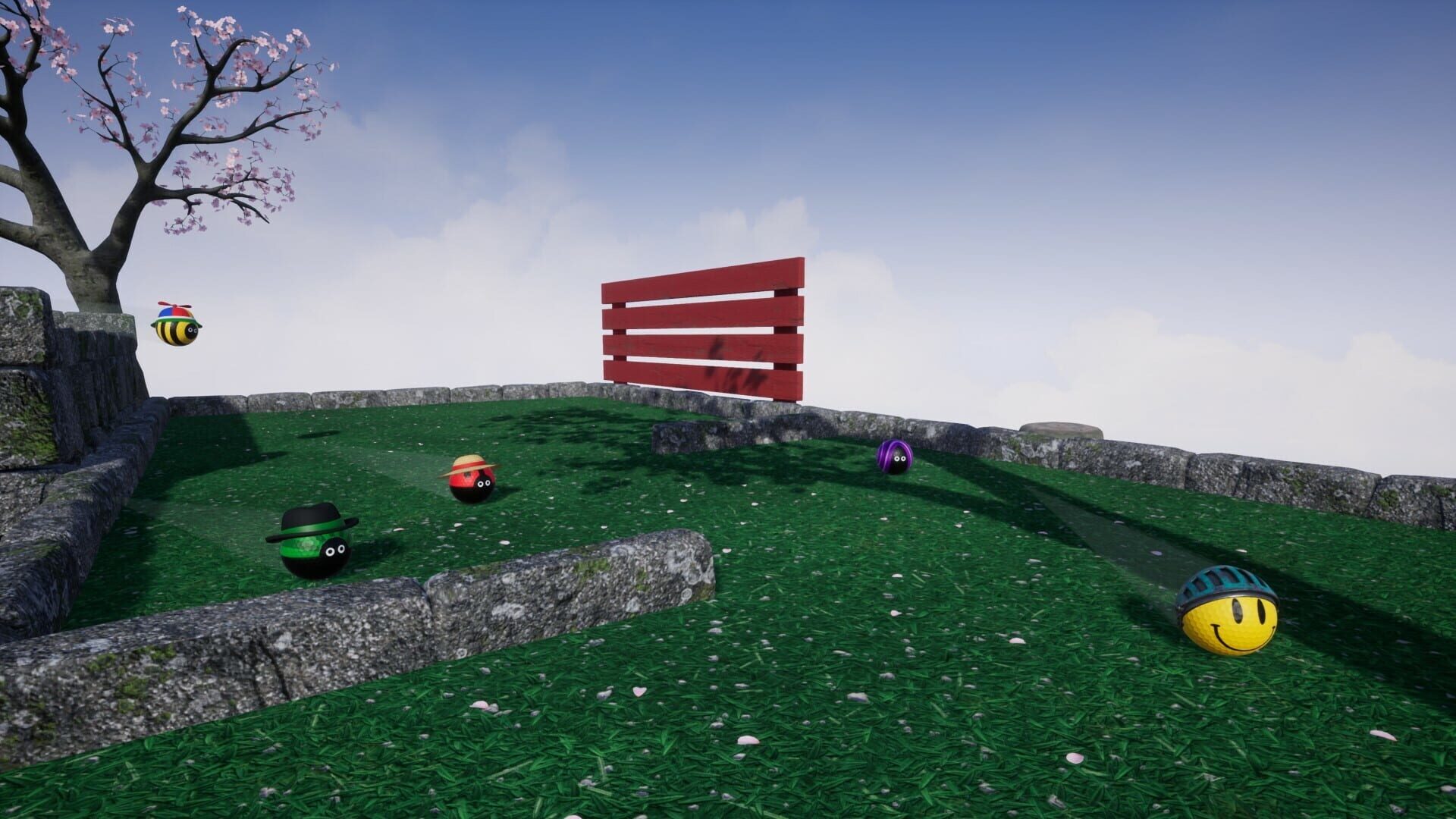 Golfing In Aether screenshot