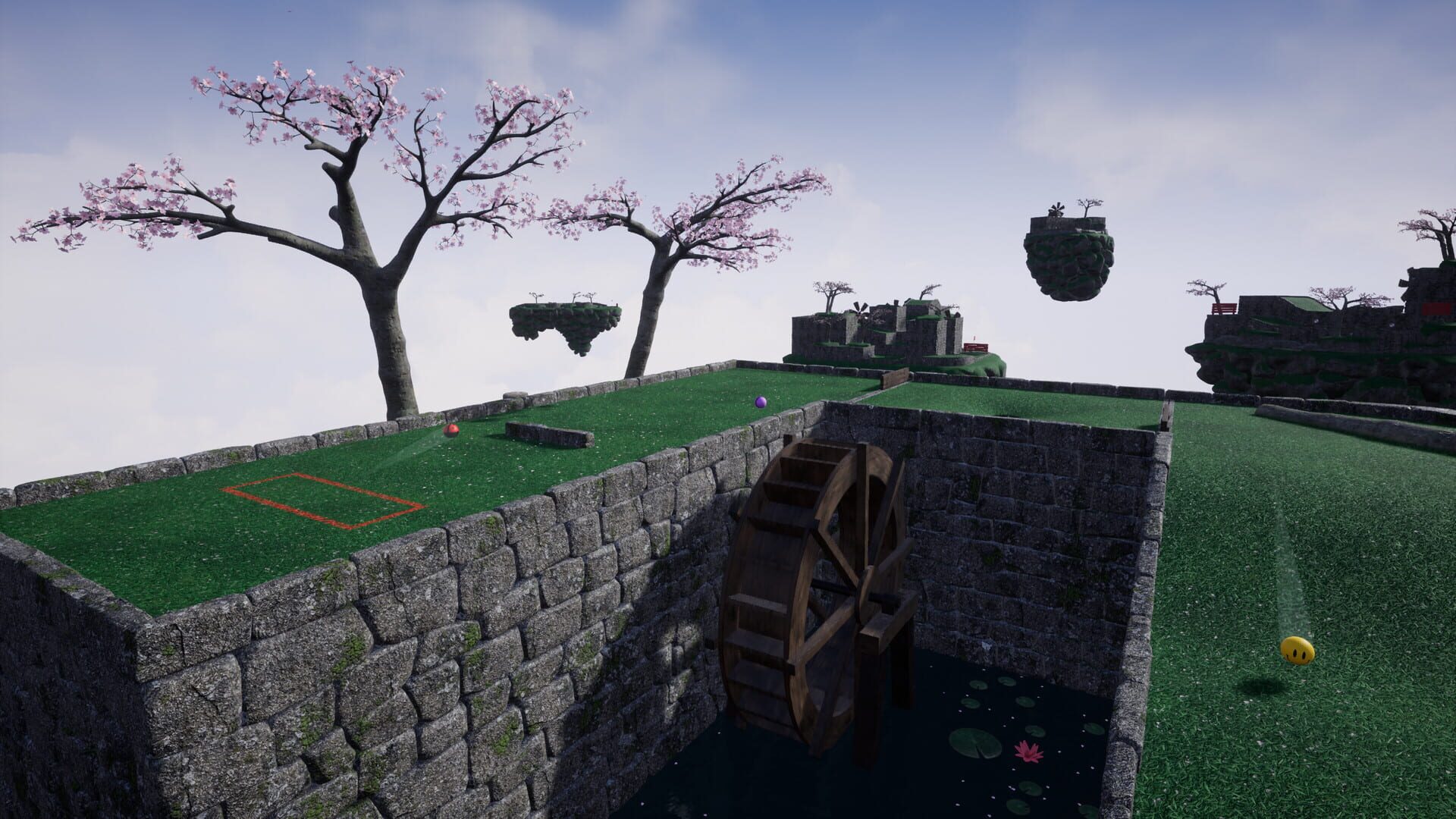 Golfing In Aether screenshot